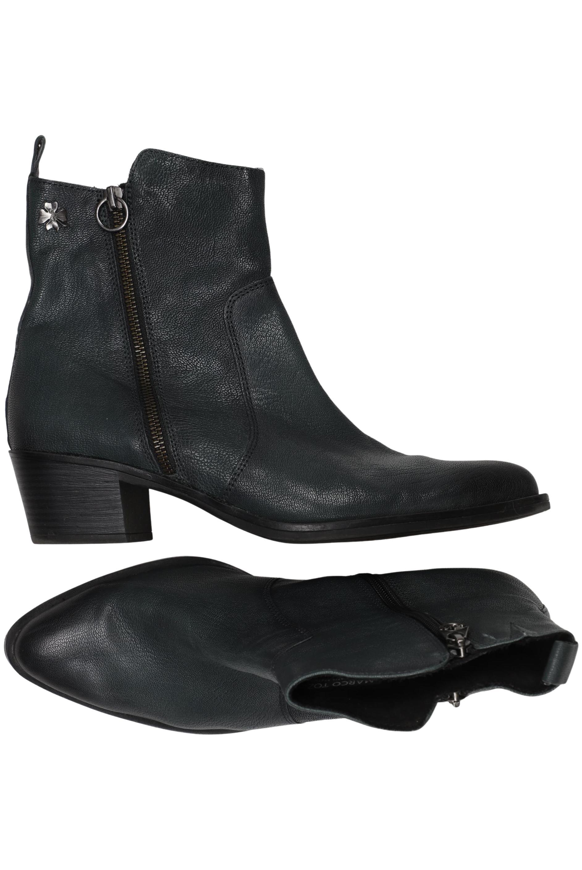 Thumbnail - Marco Tozzi Damen Stiefelette, grün, Gr. 42