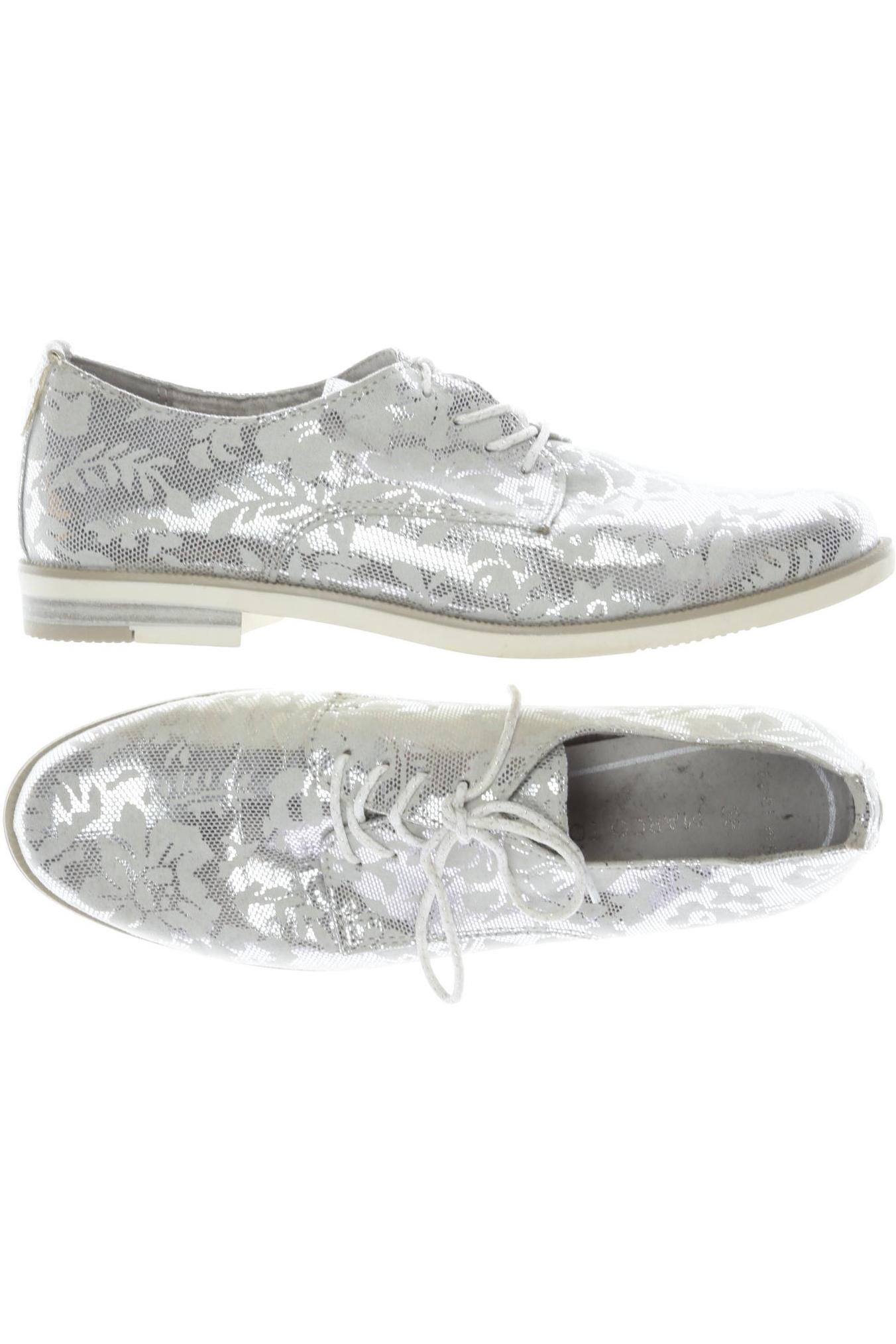 

Marco Tozzi Damen Halbschuh, silber, Gr. 38