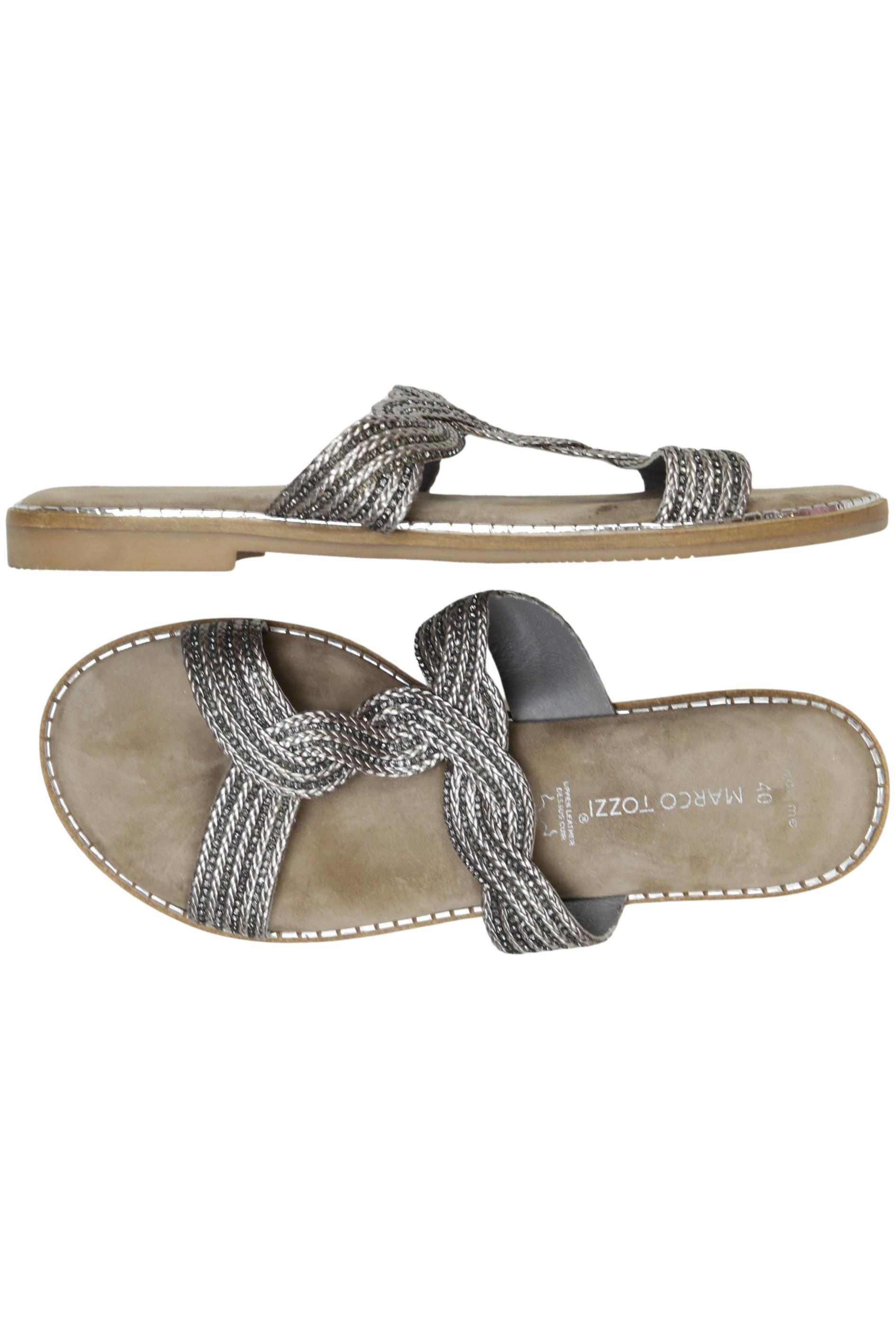 

Marco Tozzi Damen Sandale, silber, Gr. 40