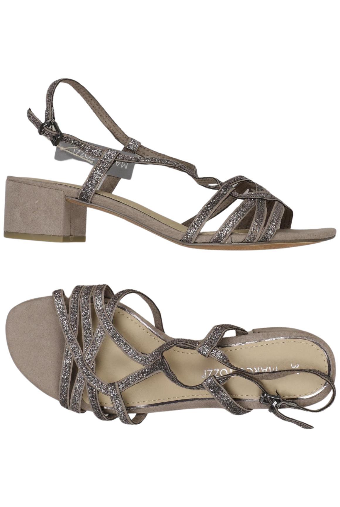 

Marco Tozzi Damen Sandale, silber, Gr. 37