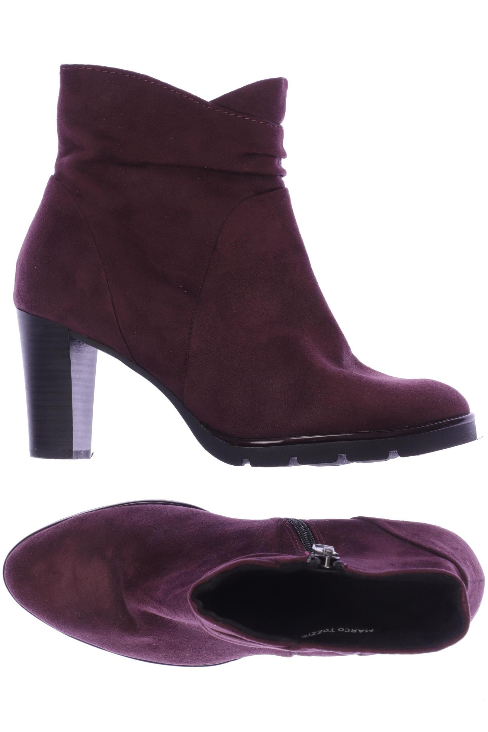 

Marco Tozzi Damen Stiefelette, bordeaux, Gr. 38