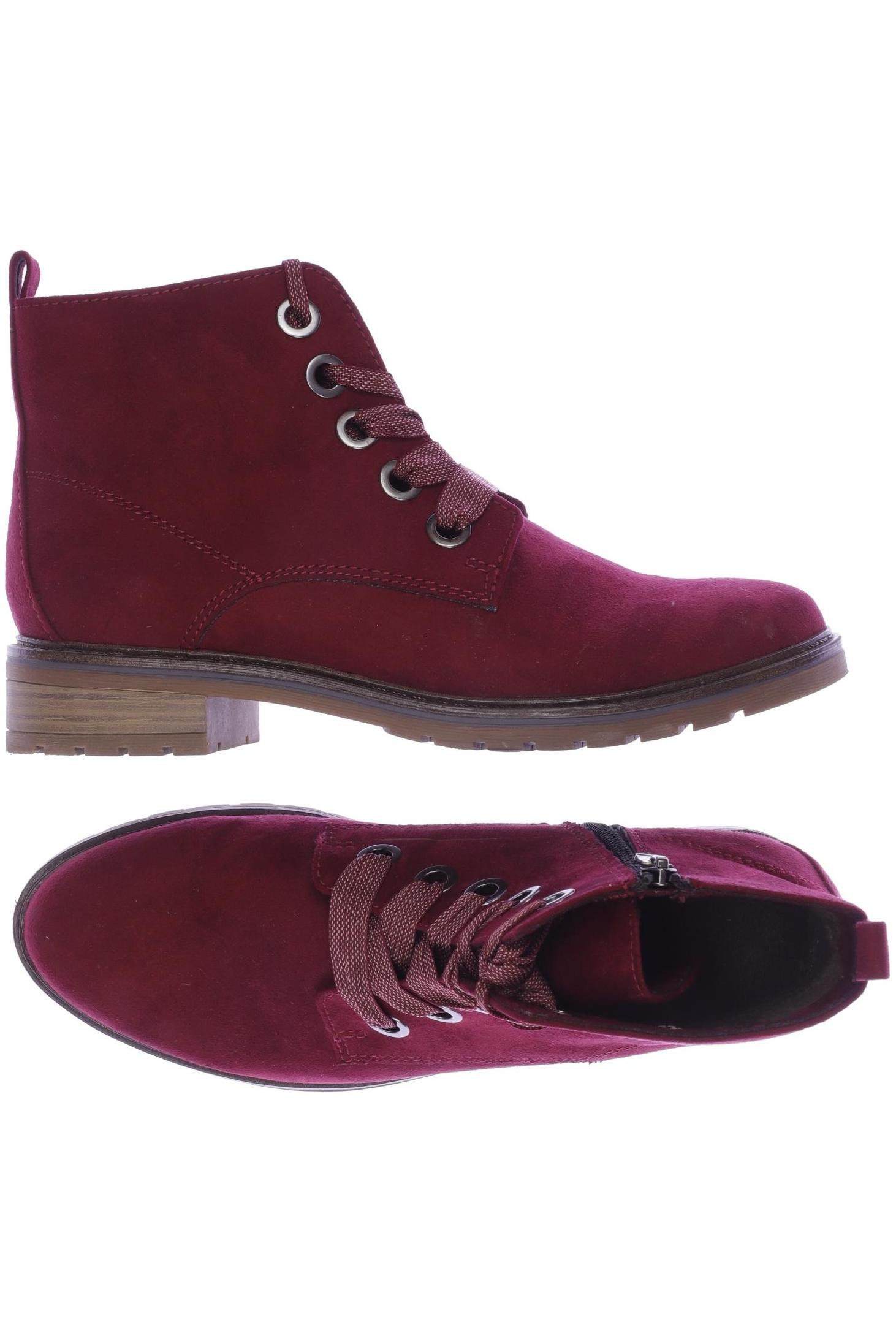 

Marco Tozzi Damen Stiefelette, bordeaux, Gr. 40