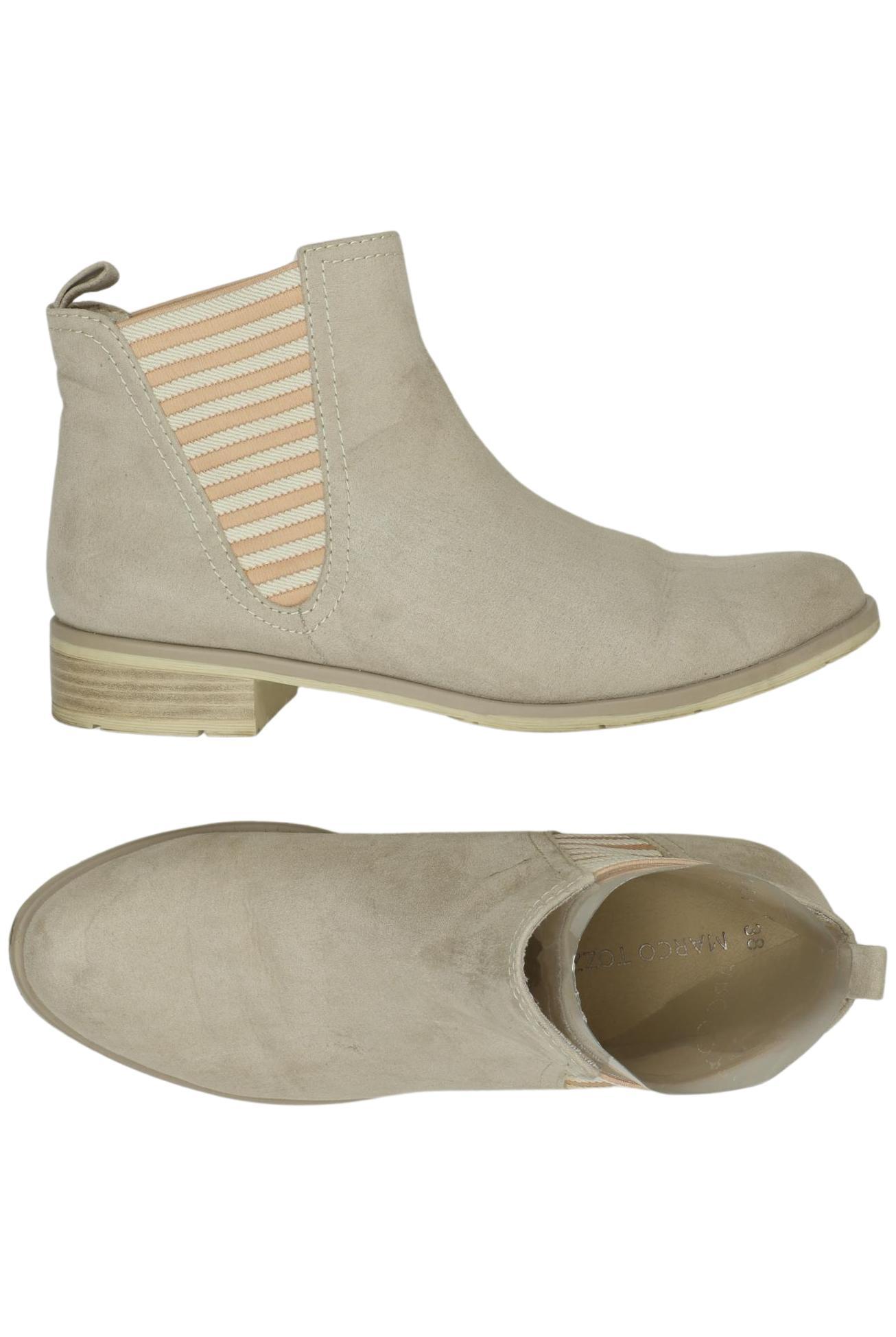 

Marco Tozzi Damen Stiefelette, beige, Gr. 38