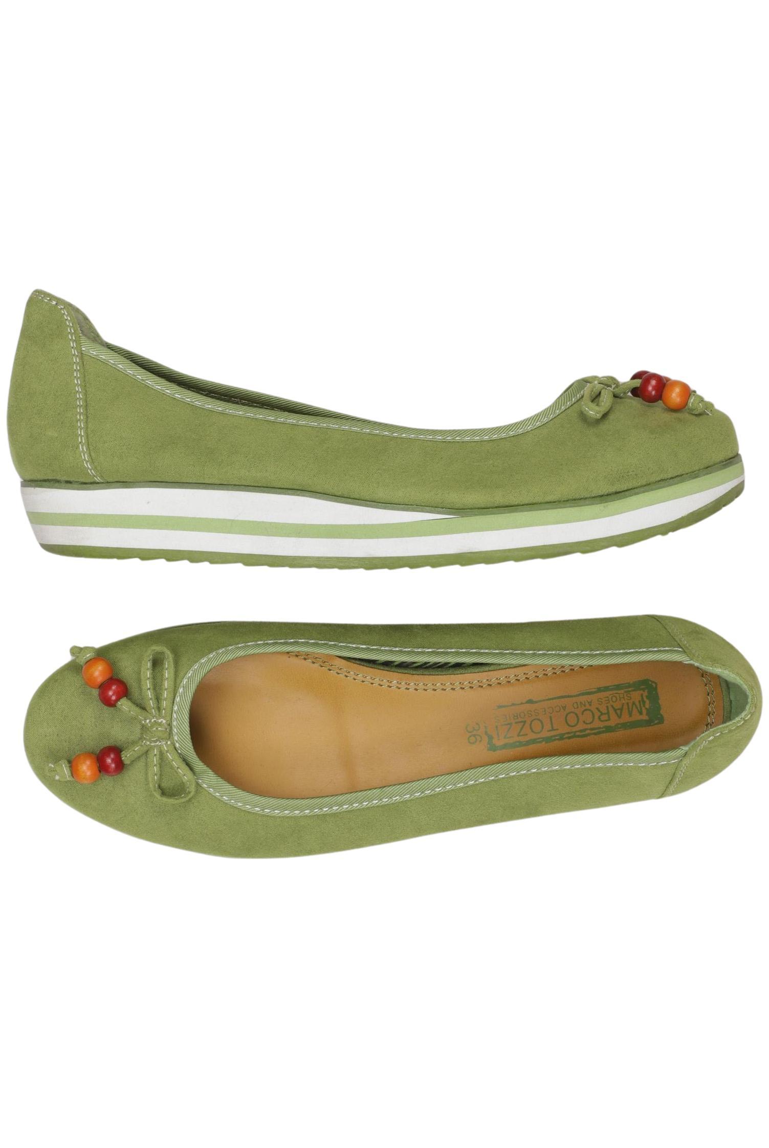 

Marco Tozzi Damen Ballerinas, grün, Gr. 36