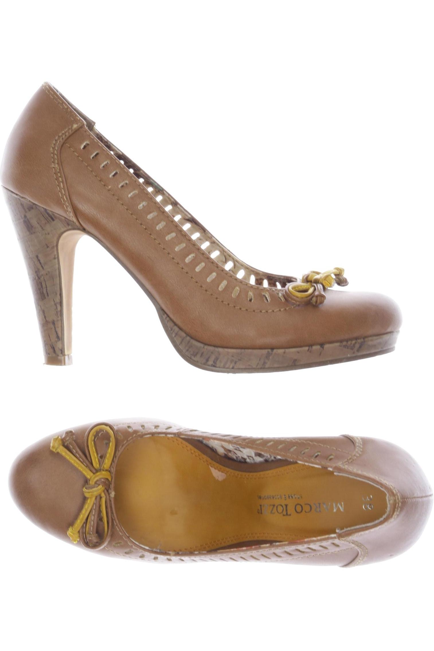 

Marco Tozzi Damen Pumps, braun, Gr. 38