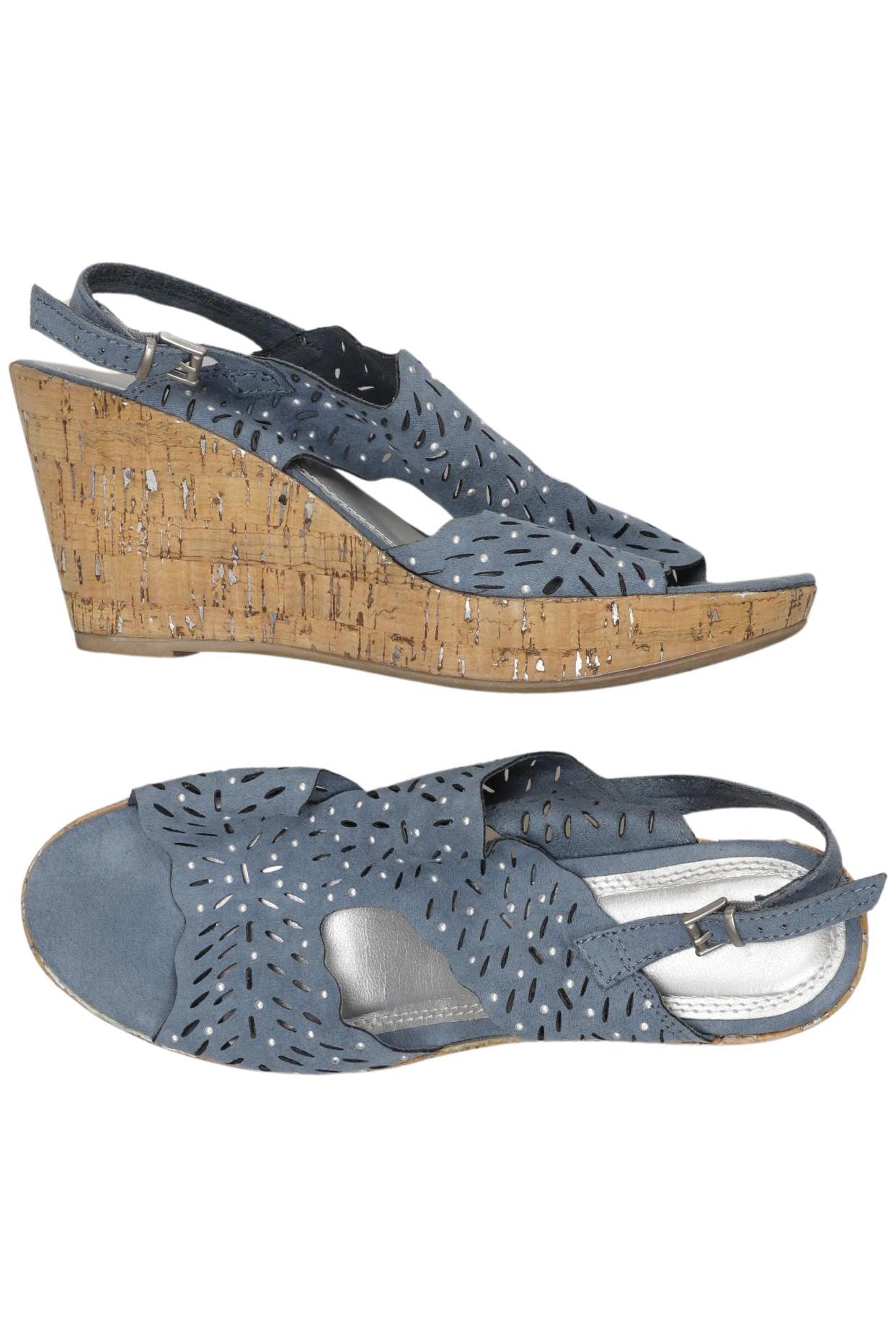 

Marco Tozzi Damen Sandale, blau, Gr. 40
