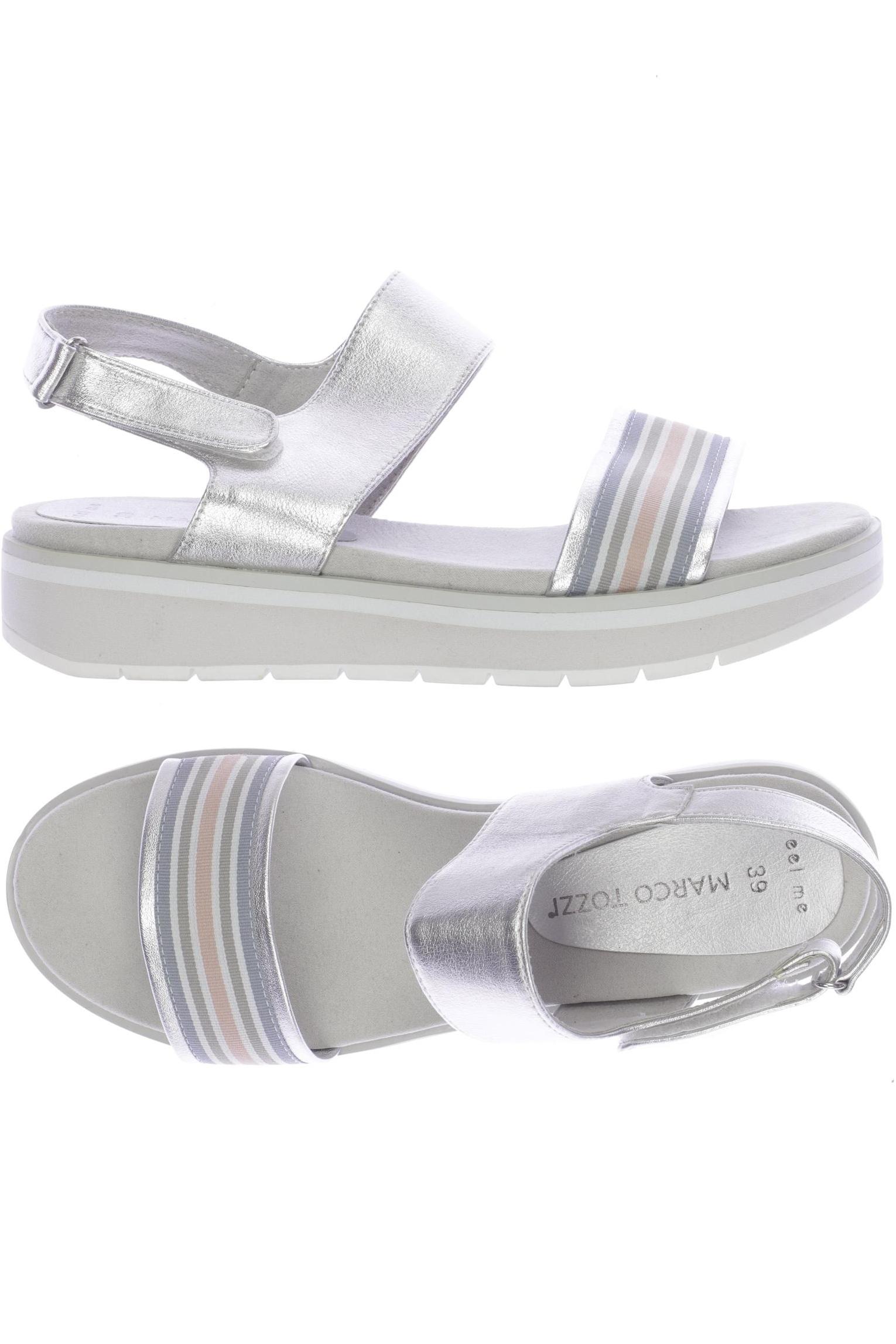 

Marco Tozzi Damen Sandale, silber, Gr. 39