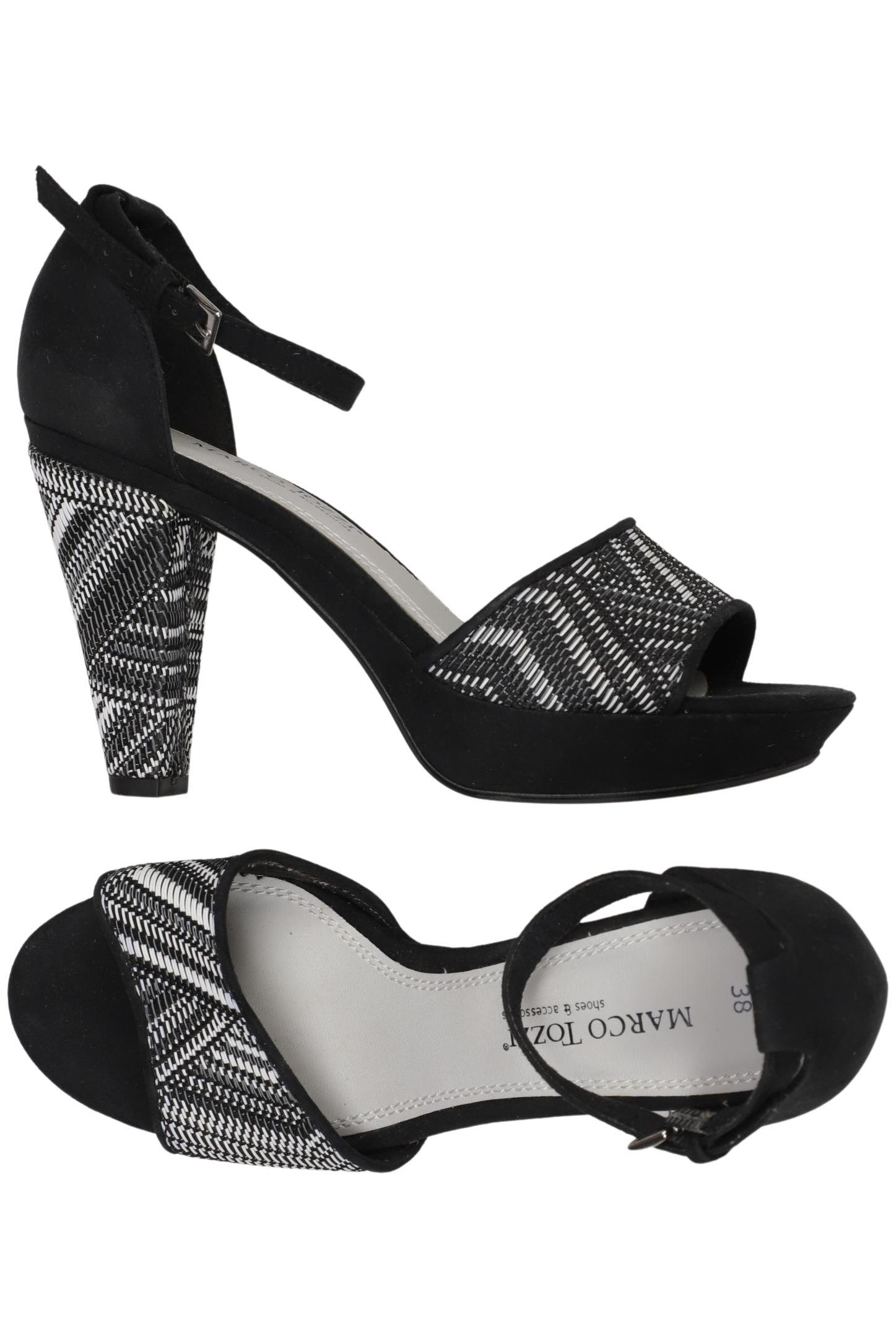 

Marco Tozzi Damen Sandale, schwarz, Gr. 38