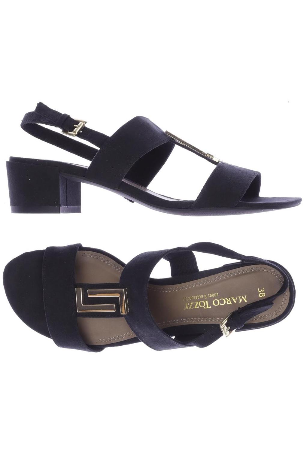 

Marco Tozzi Damen Sandale, schwarz, Gr. 38