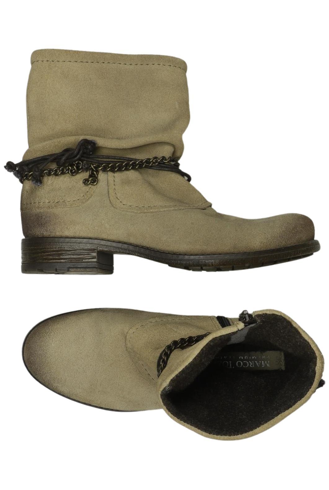 

Marco Tozzi Damen Stiefelette, beige, Gr. 38