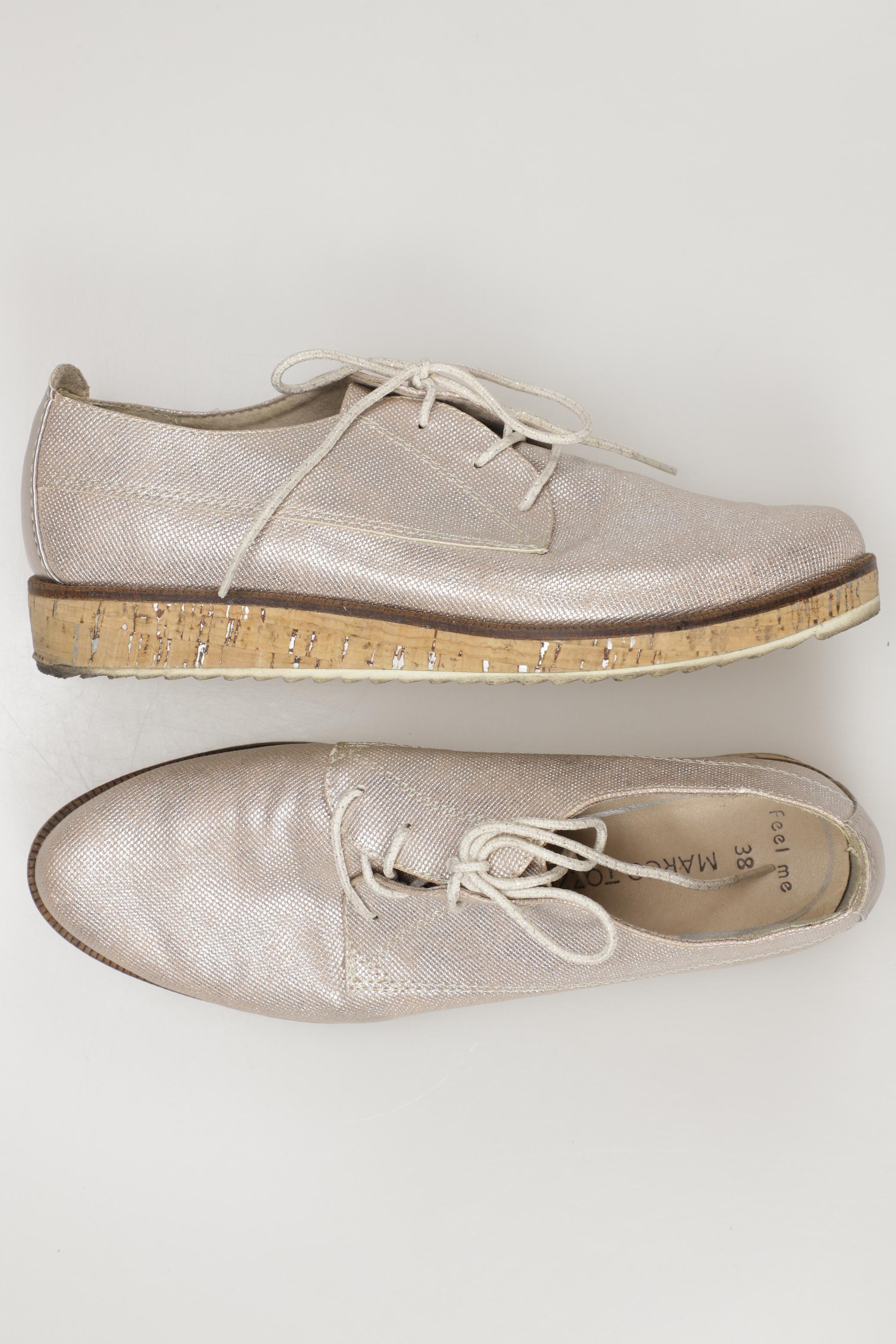 

Marco Tozzi Damen Halbschuh, beige, Gr. 38