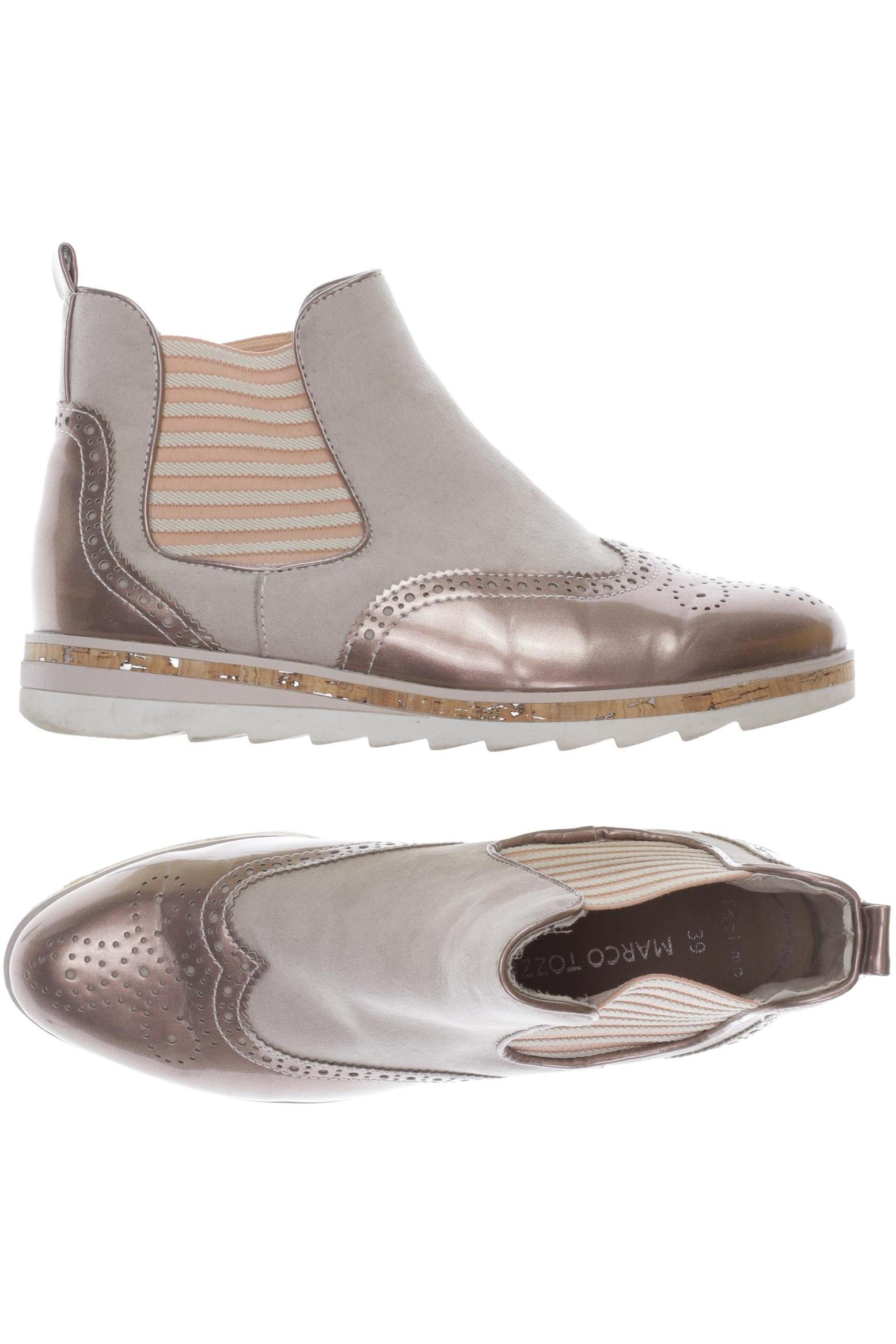 

Marco Tozzi Damen Stiefelette, beige, Gr. 39
