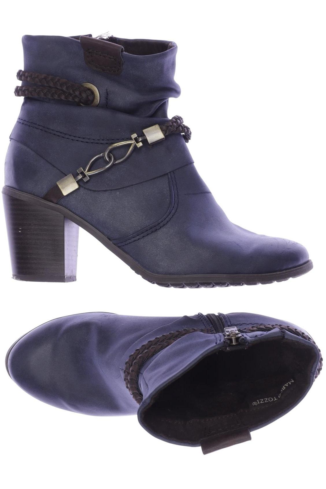 

Marco Tozzi Damen Stiefelette, marineblau, Gr. 38