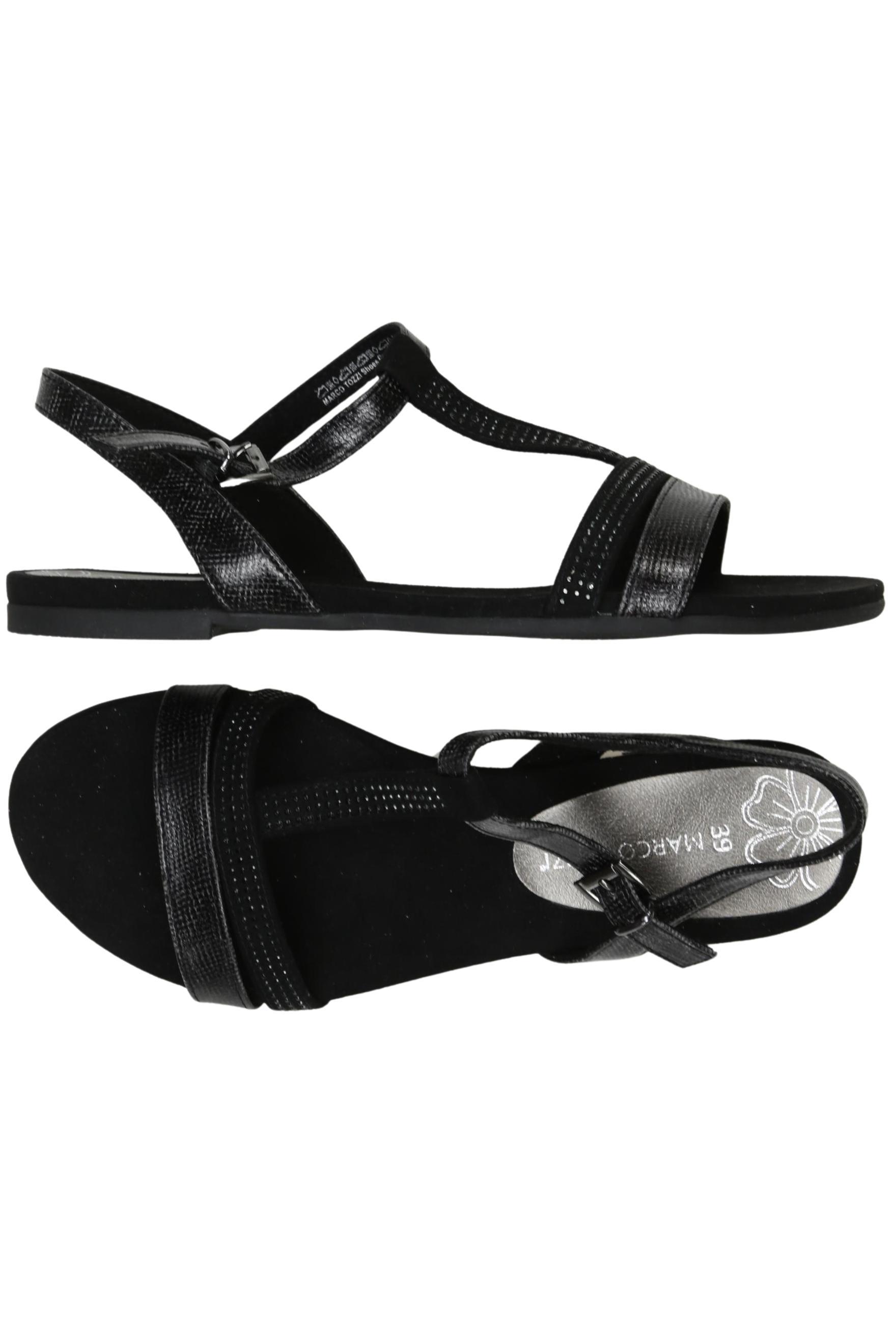 

Marco Tozzi Damen Sandale, schwarz, Gr. 39