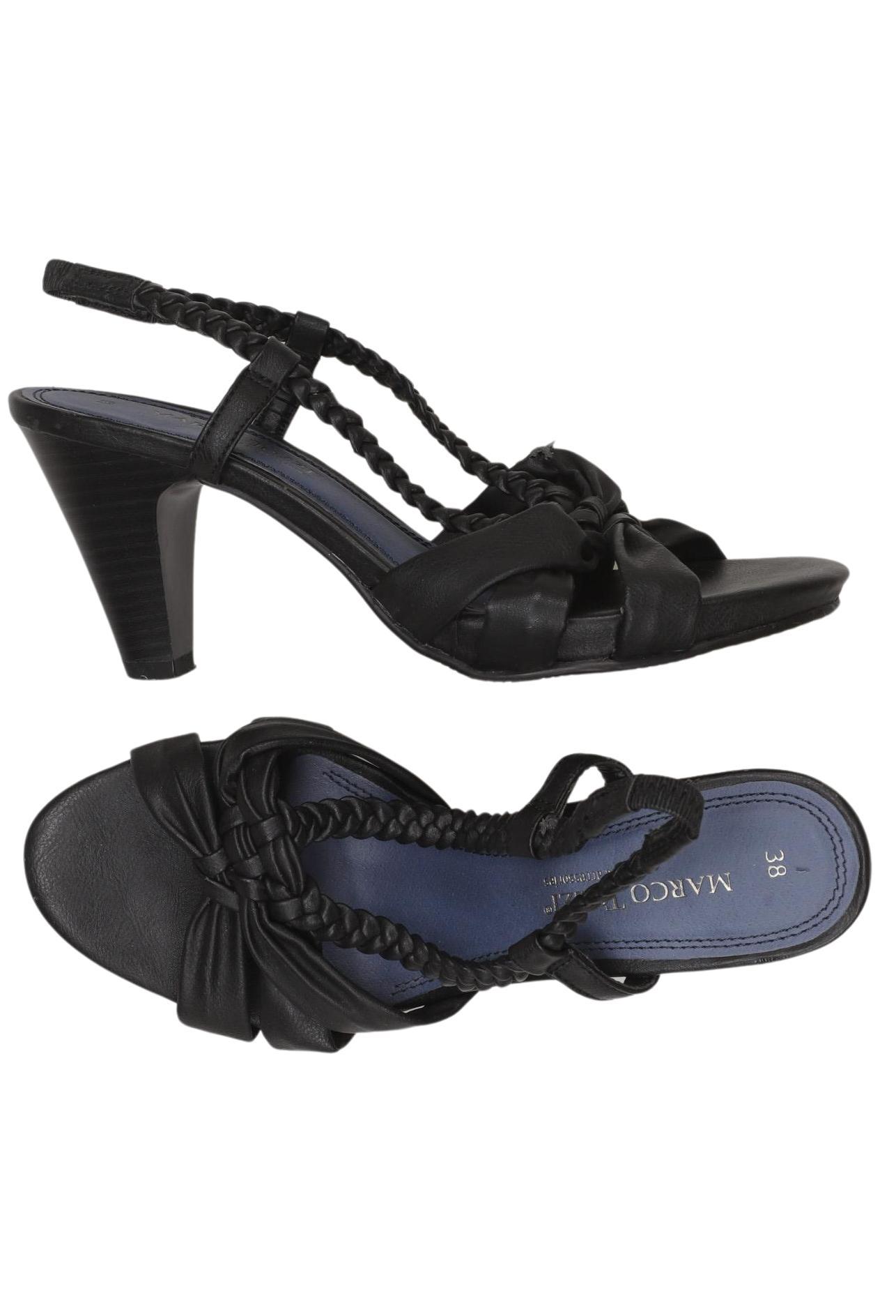

Marco Tozzi Damen Sandale, schwarz, Gr. 38