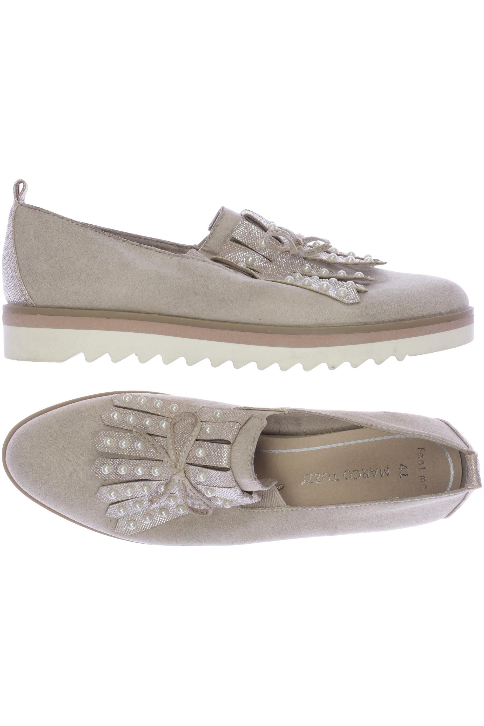 

Marco Tozzi Damen Halbschuh, beige, Gr. 41