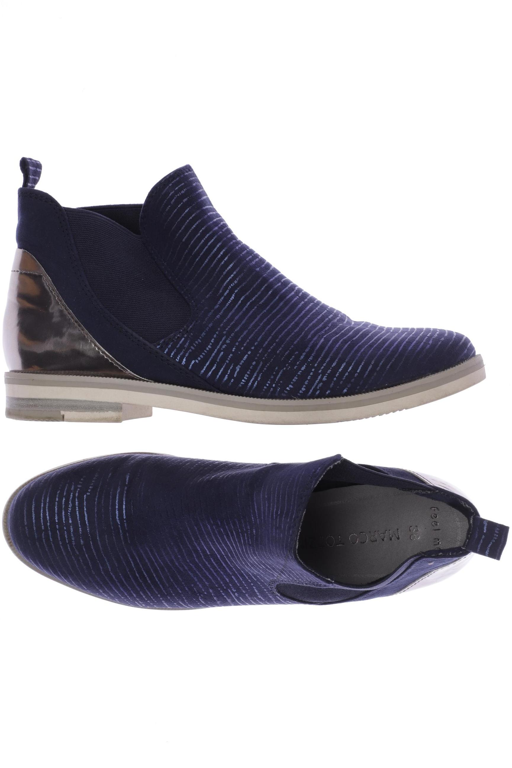 

Marco Tozzi Damen Stiefelette, marineblau, Gr. 38
