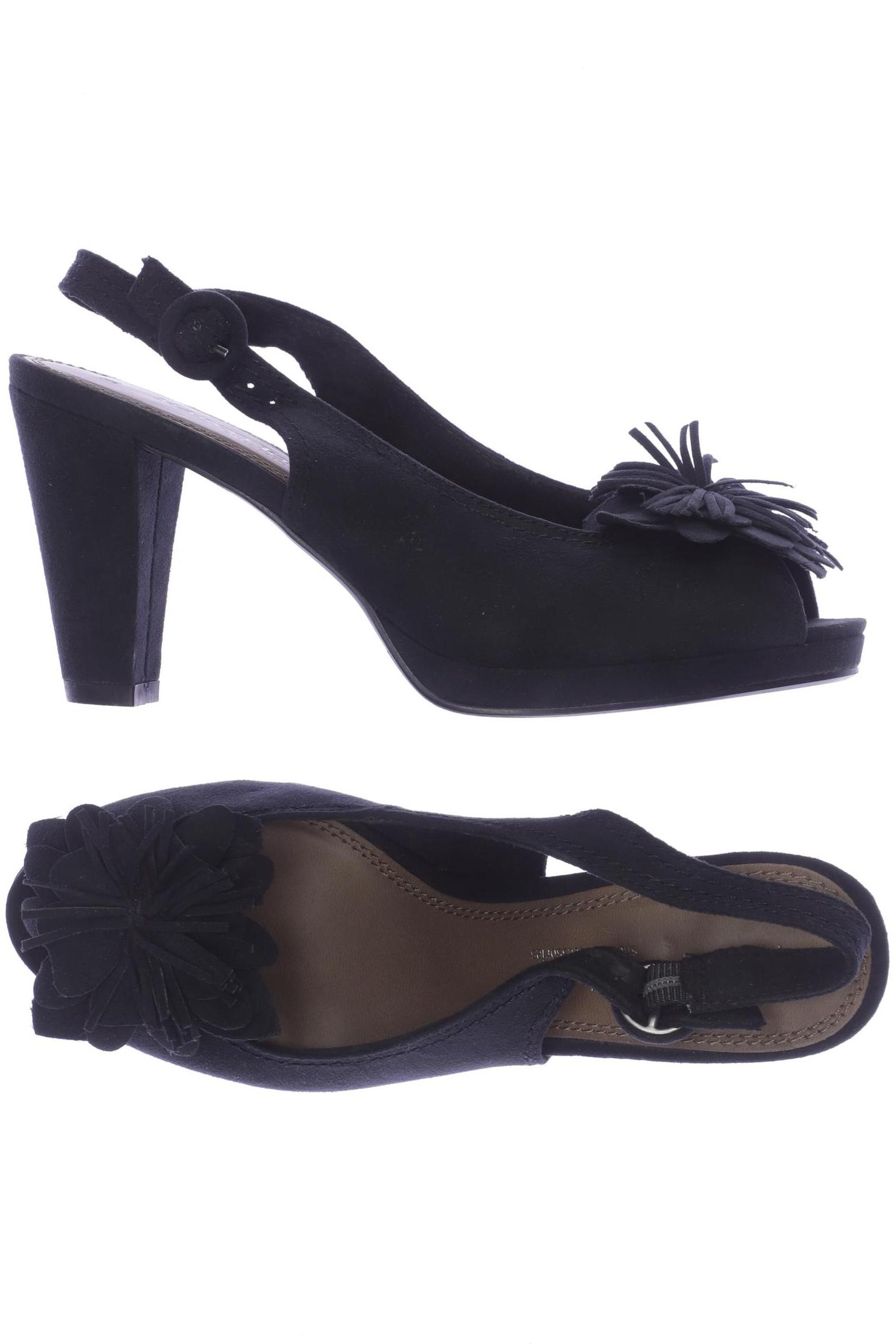 

Marco Tozzi Damen Sandale, schwarz, Gr. 38