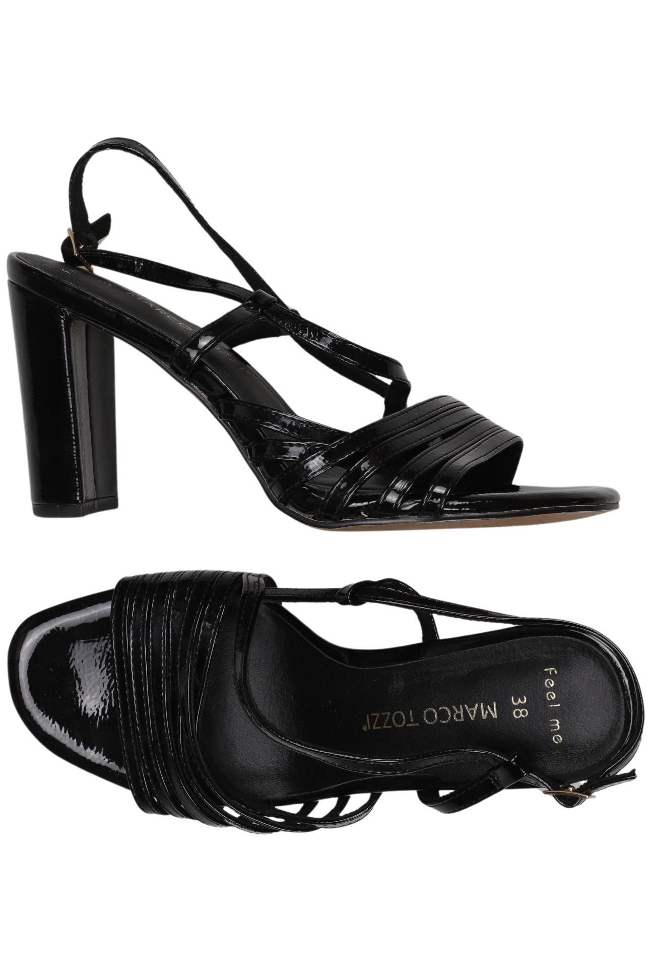 

Marco Tozzi Damen Sandale, schwarz, Gr. 38