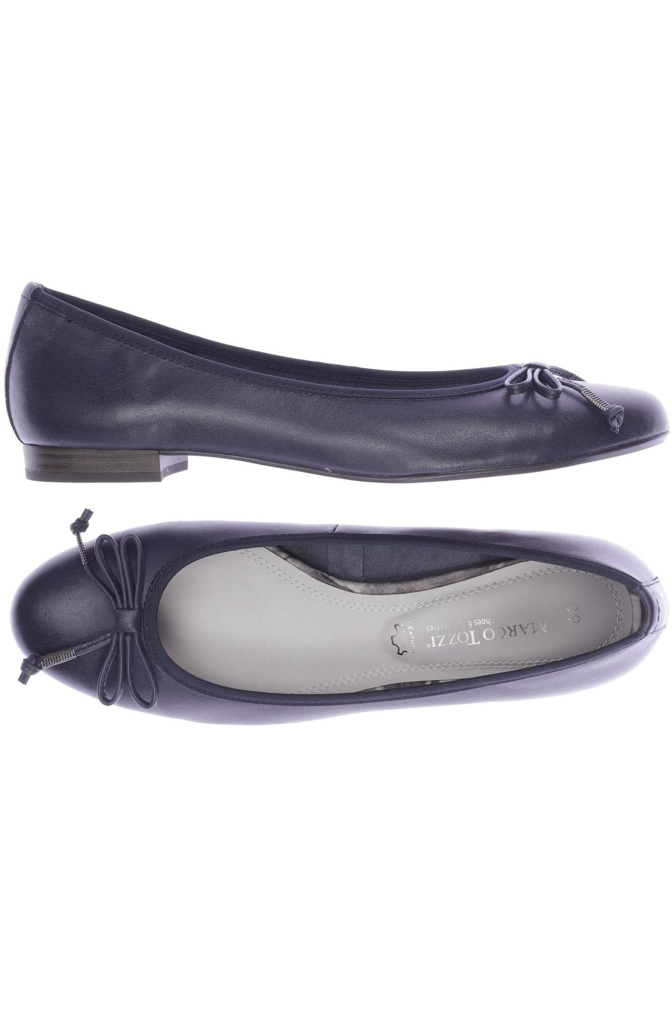 

Marco Tozzi Damen Ballerinas, marineblau