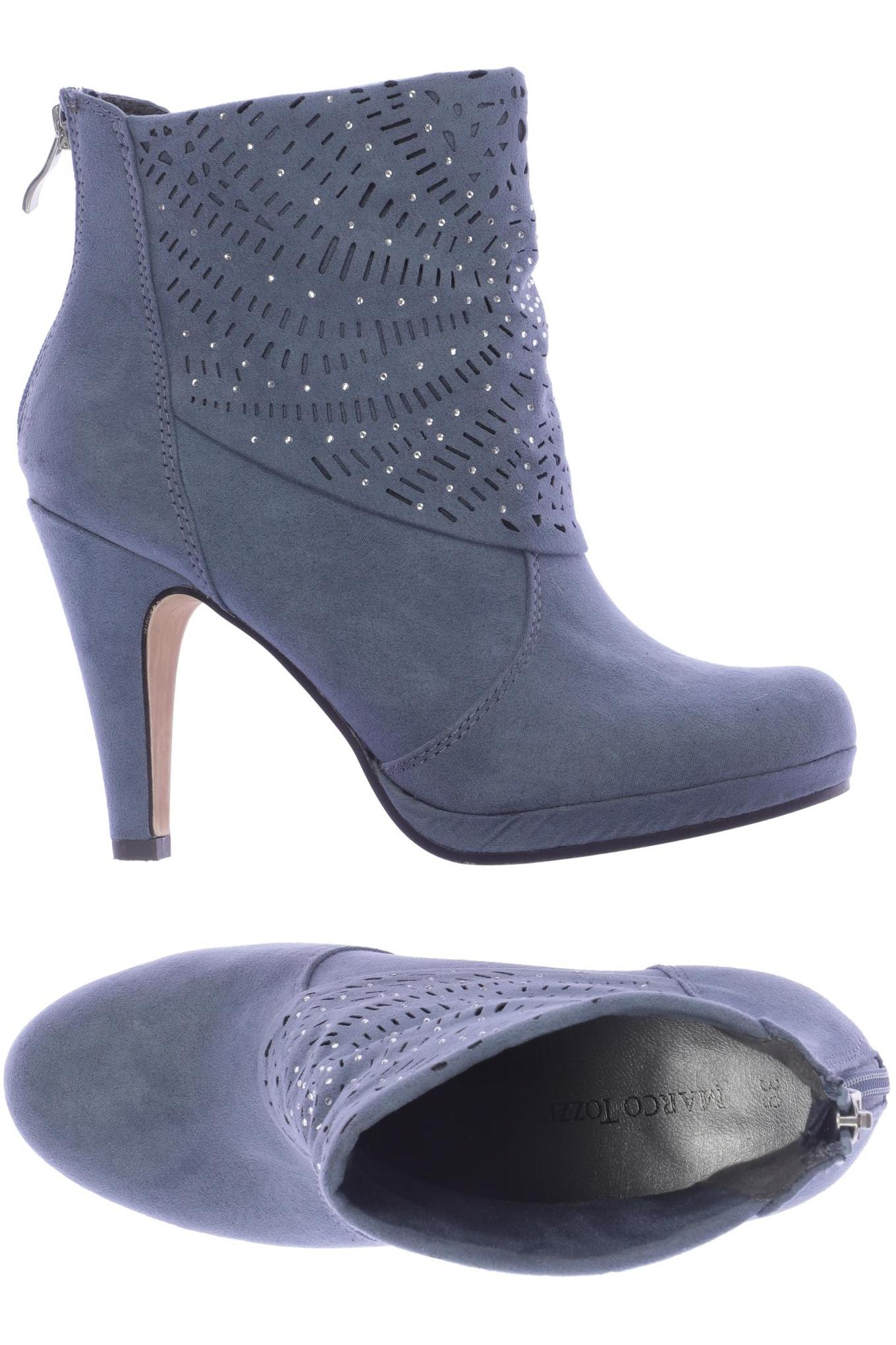 

Marco Tozzi Damen Stiefelette, blau, Gr. 39
