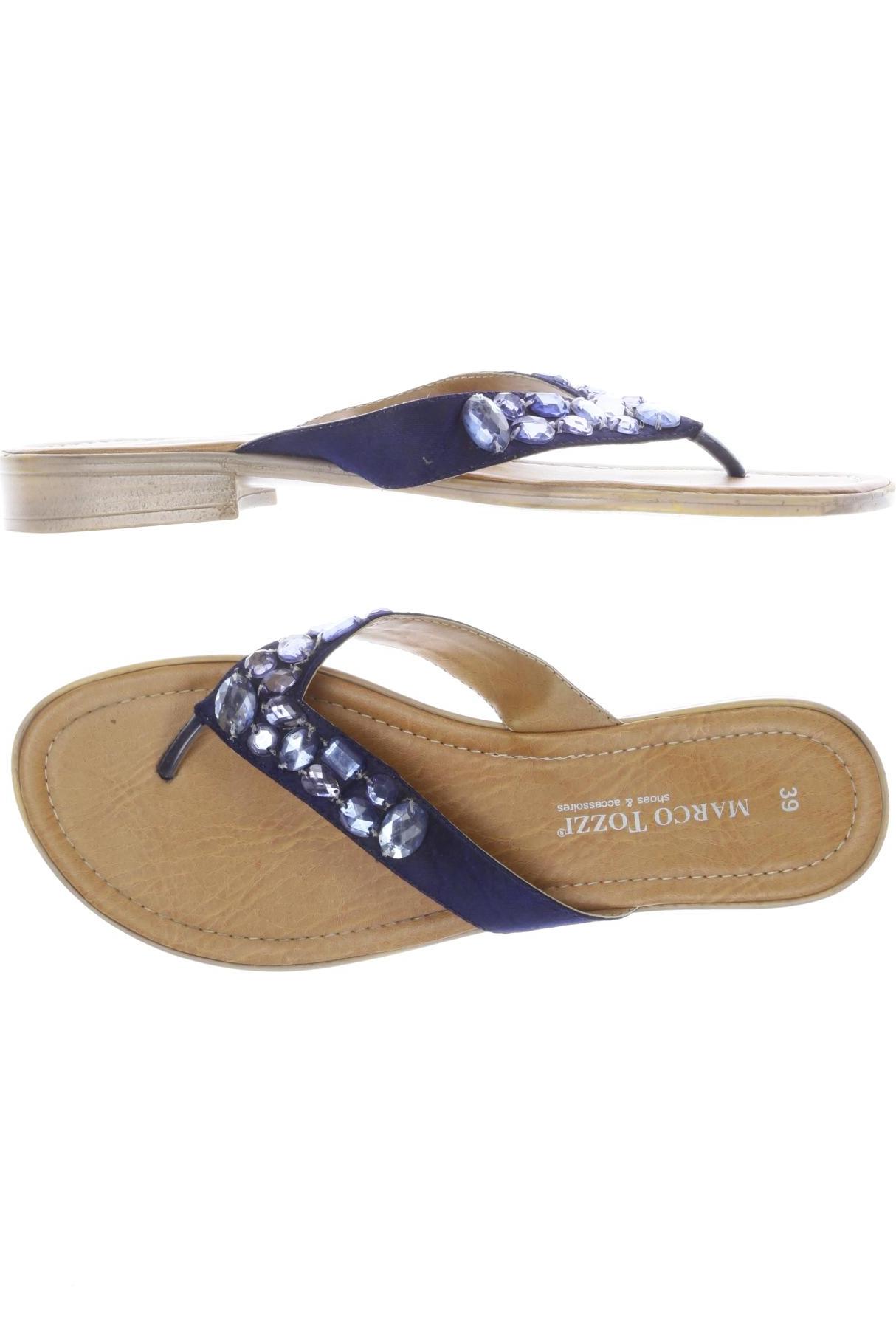 

Marco Tozzi Damen Sandale, marineblau, Gr. 39