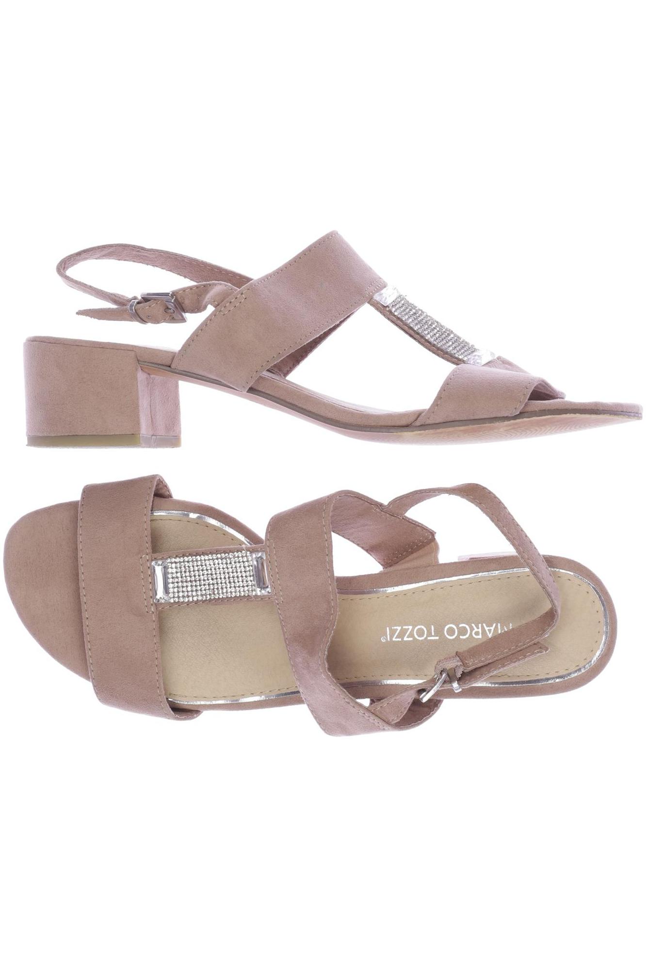 

Marco Tozzi Damen Sandale, beige, Gr. 40