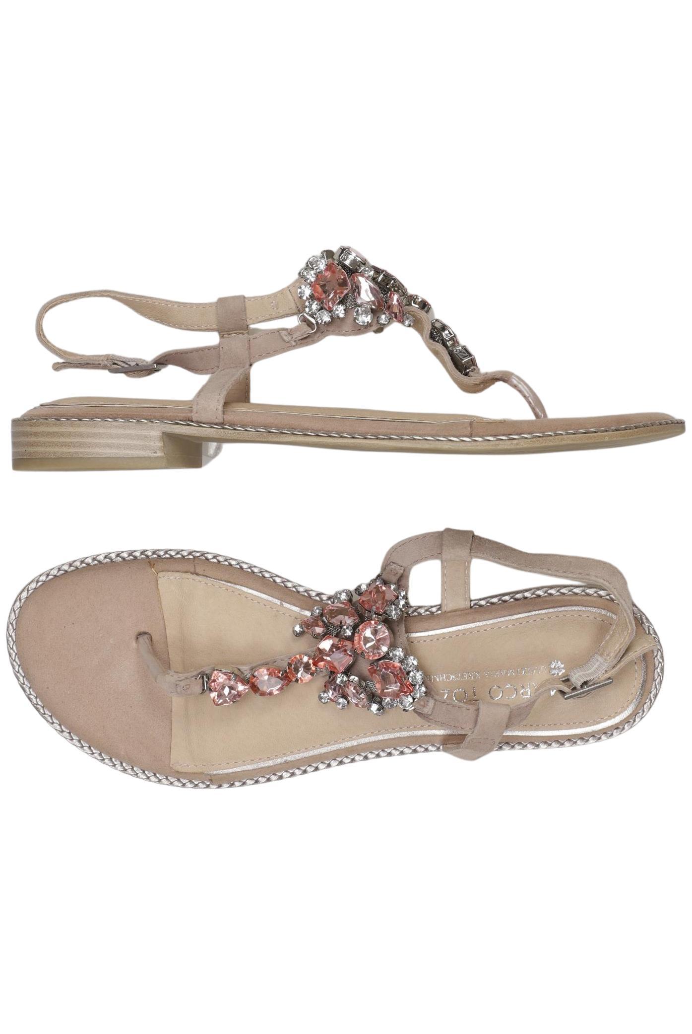 

Marco Tozzi Damen Sandale, beige, Gr. 41