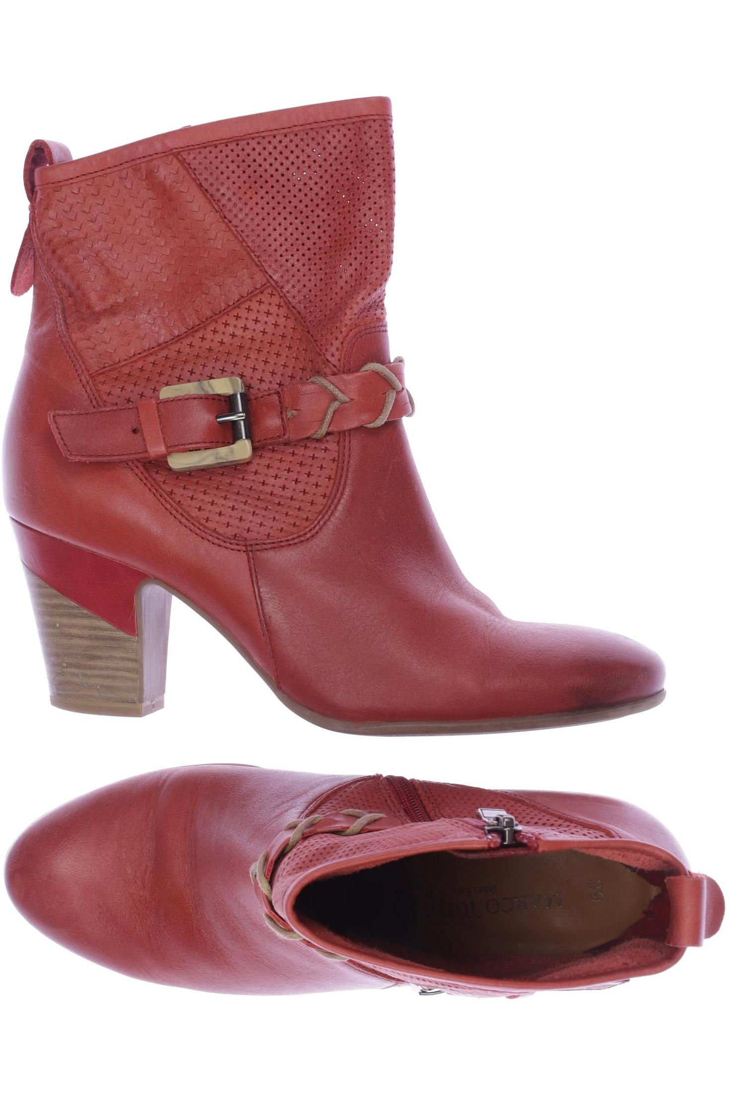 

Marco Tozzi Damen Stiefelette, rot, Gr. 39
