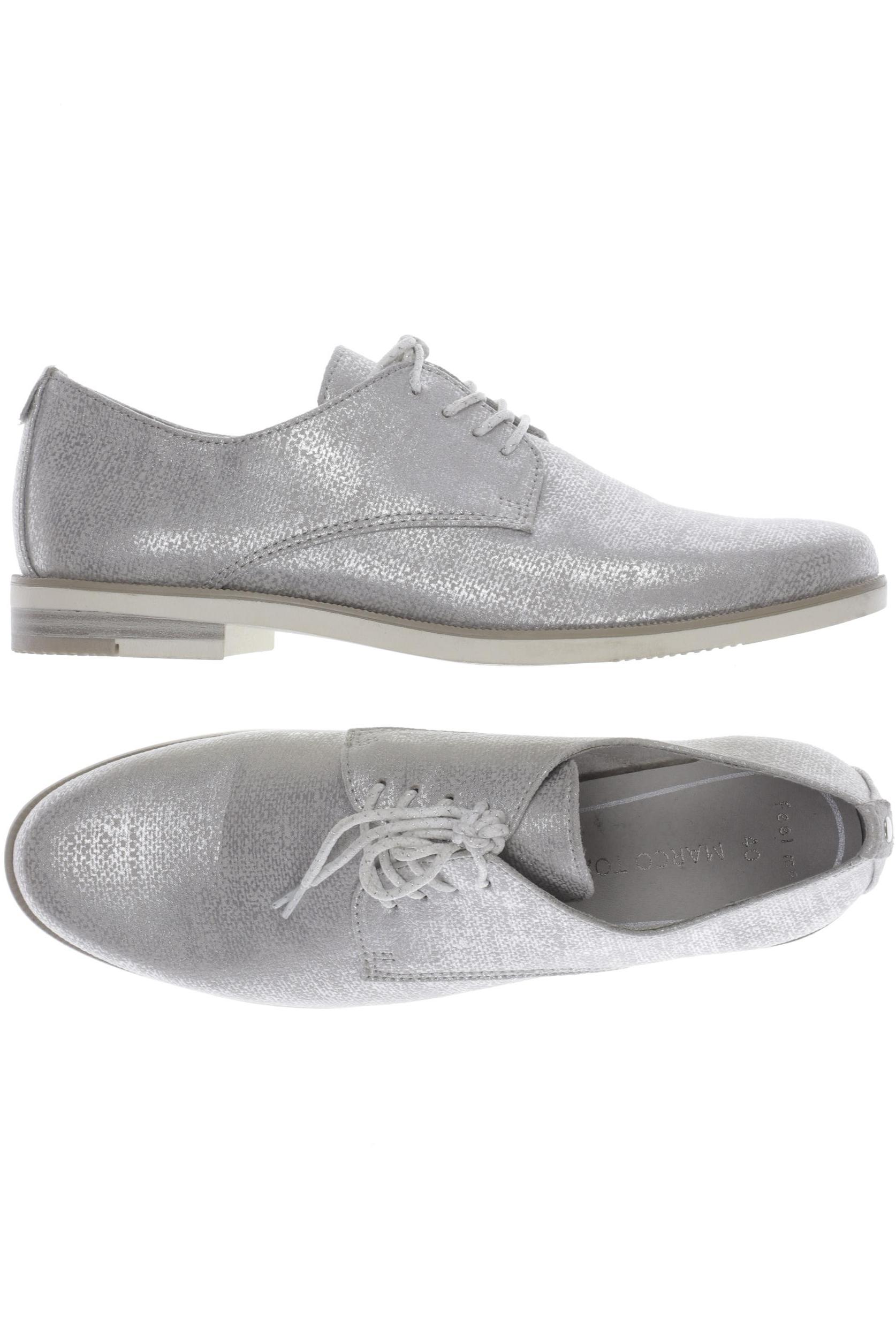 

Marco Tozzi Damen Halbschuh, silber, Gr. 40