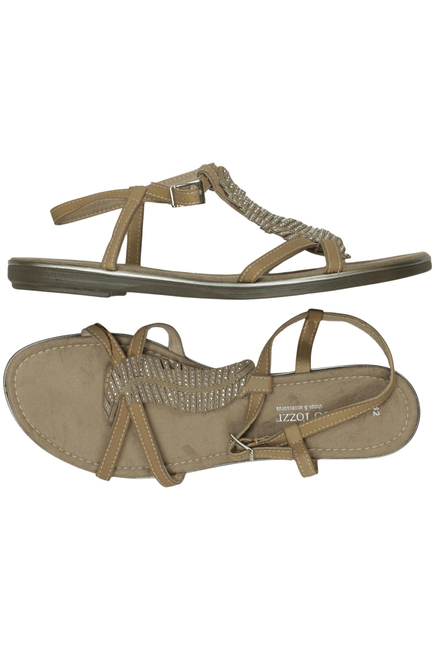 

Marco Tozzi Damen Sandale, beige, Gr. 42