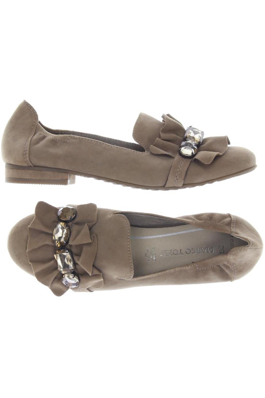 

Marco Tozzi Damen Halbschuh, beige, Gr. 38