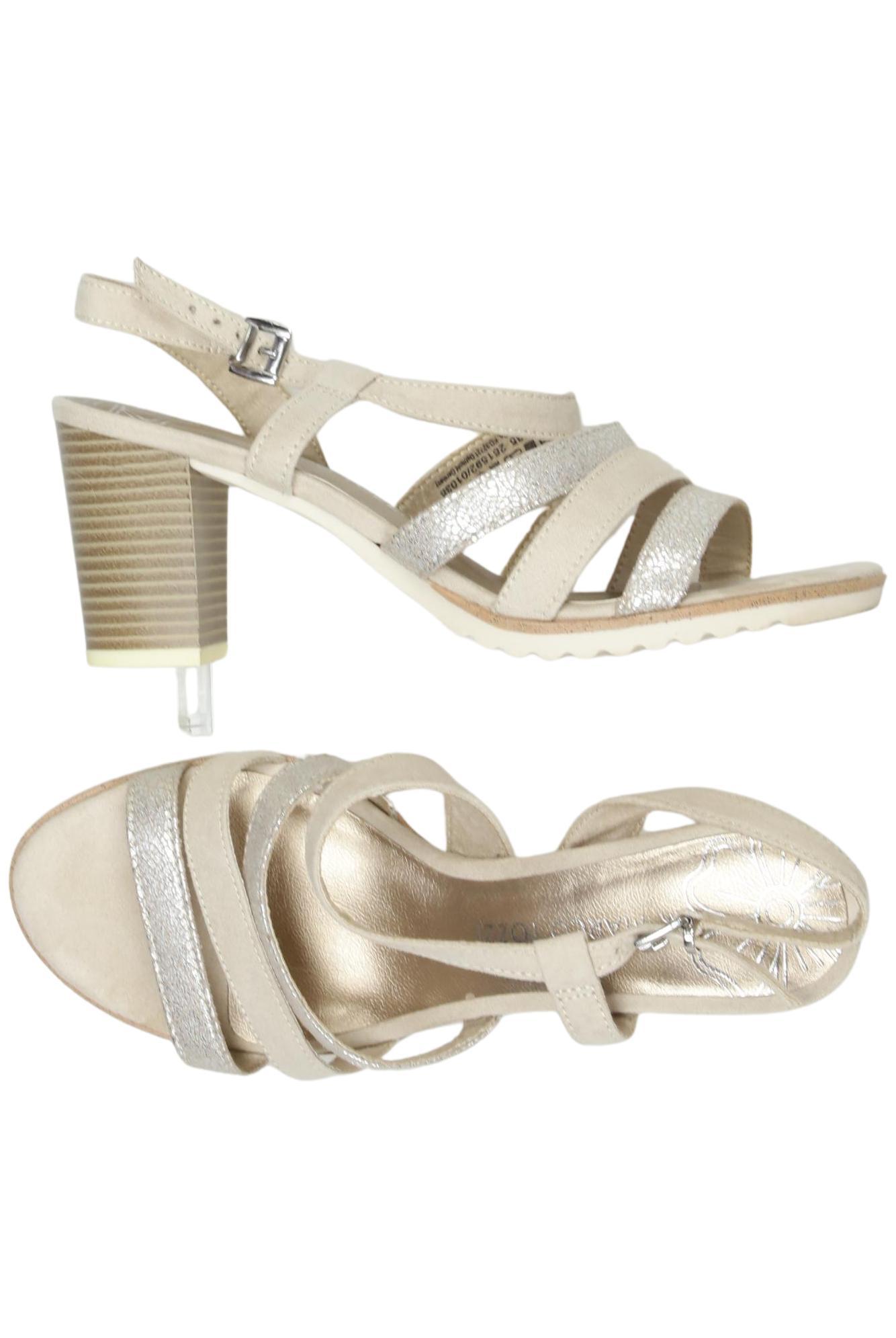 

Marco Tozzi Damen Sandale, beige, Gr. 39