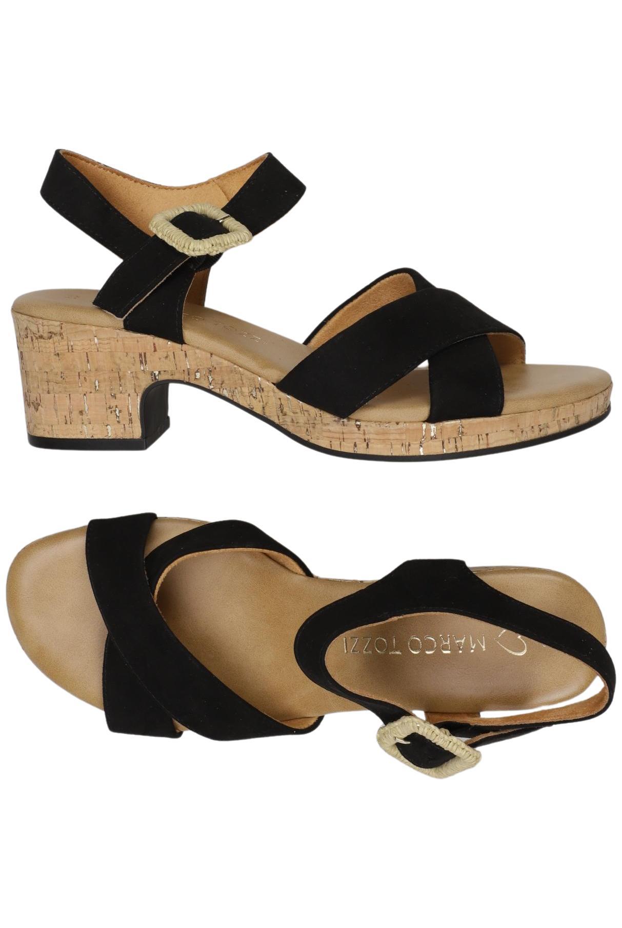 

Marco Tozzi Damen Sandale, schwarz, Gr. 38