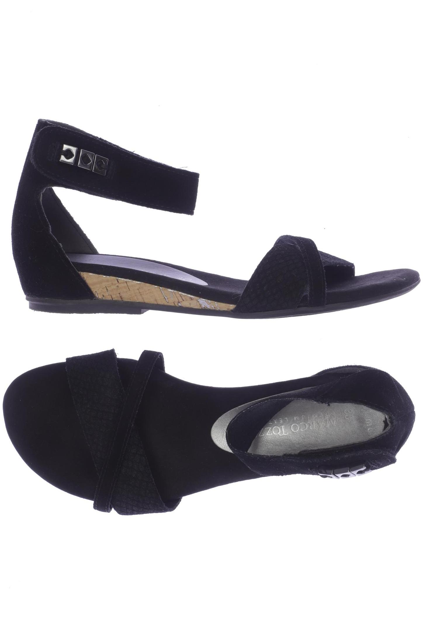 

Marco Tozzi Damen Sandale, schwarz, Gr. 38