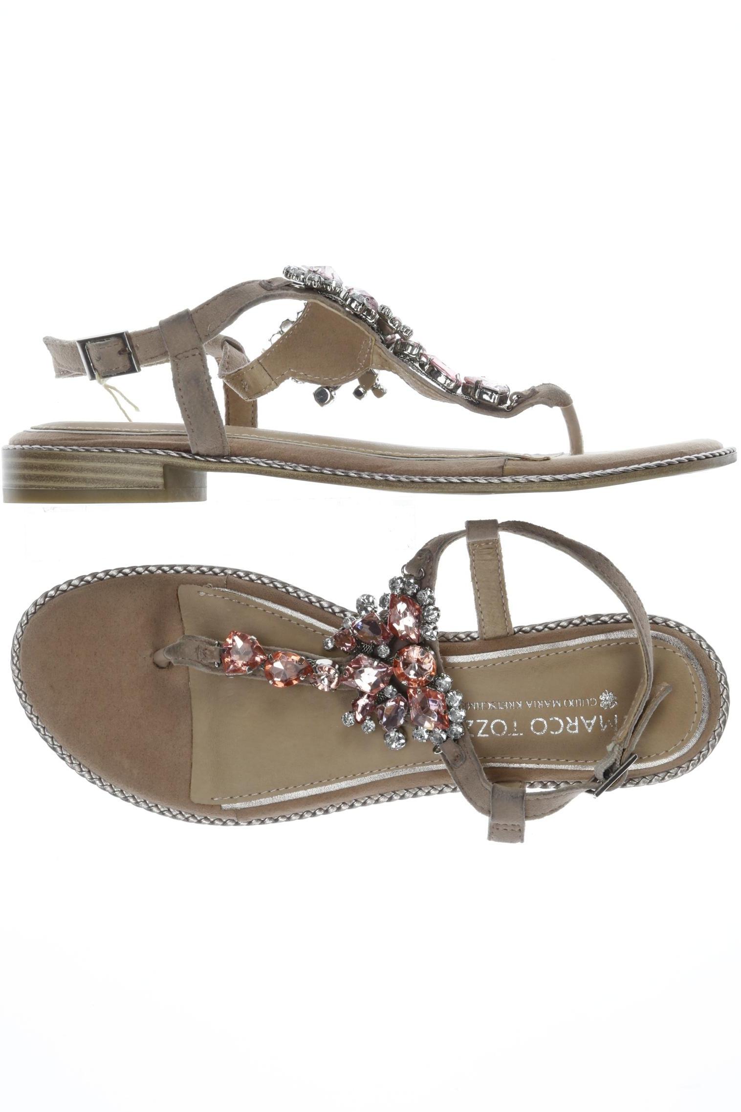 

Marco Tozzi Damen Sandale, beige, Gr. 40
