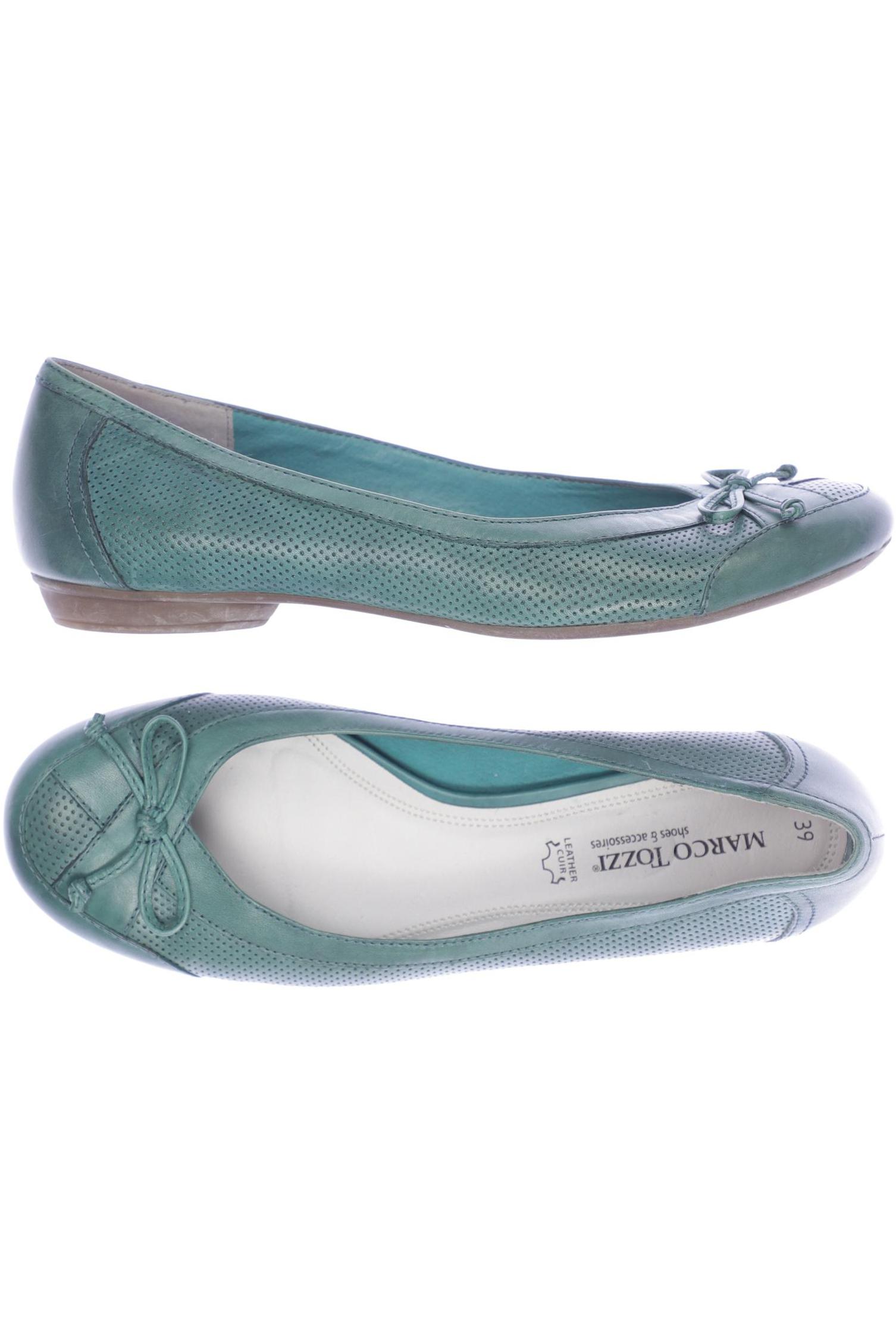 

Marco Tozzi Damen Ballerinas, grün