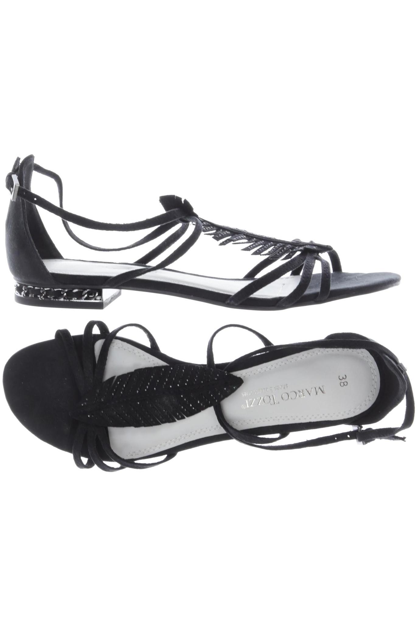 

Marco Tozzi Damen Sandale, schwarz, Gr. 38