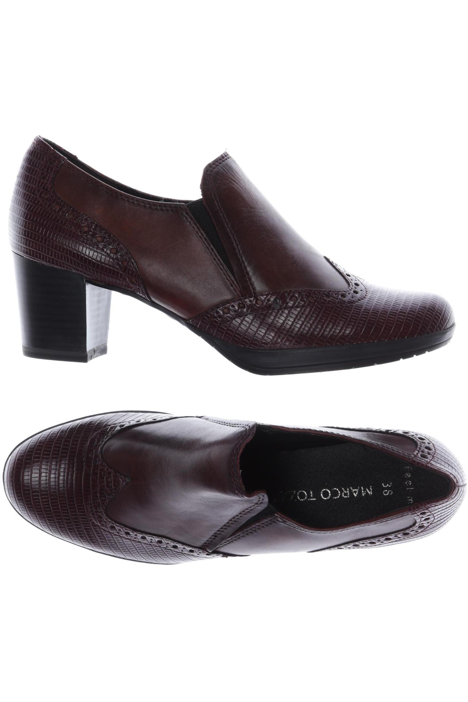 

Marco Tozzi Damen Halbschuh, bordeaux, Gr. 38