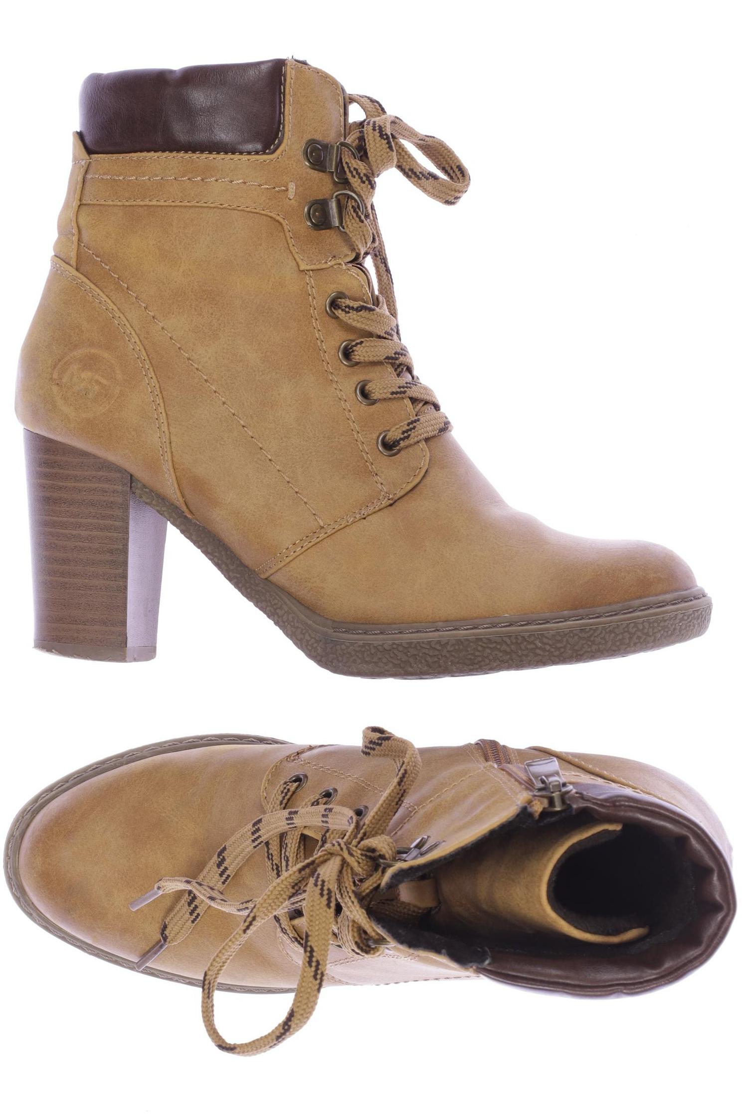 

Marco Tozzi Damen Stiefelette, beige, Gr. 38