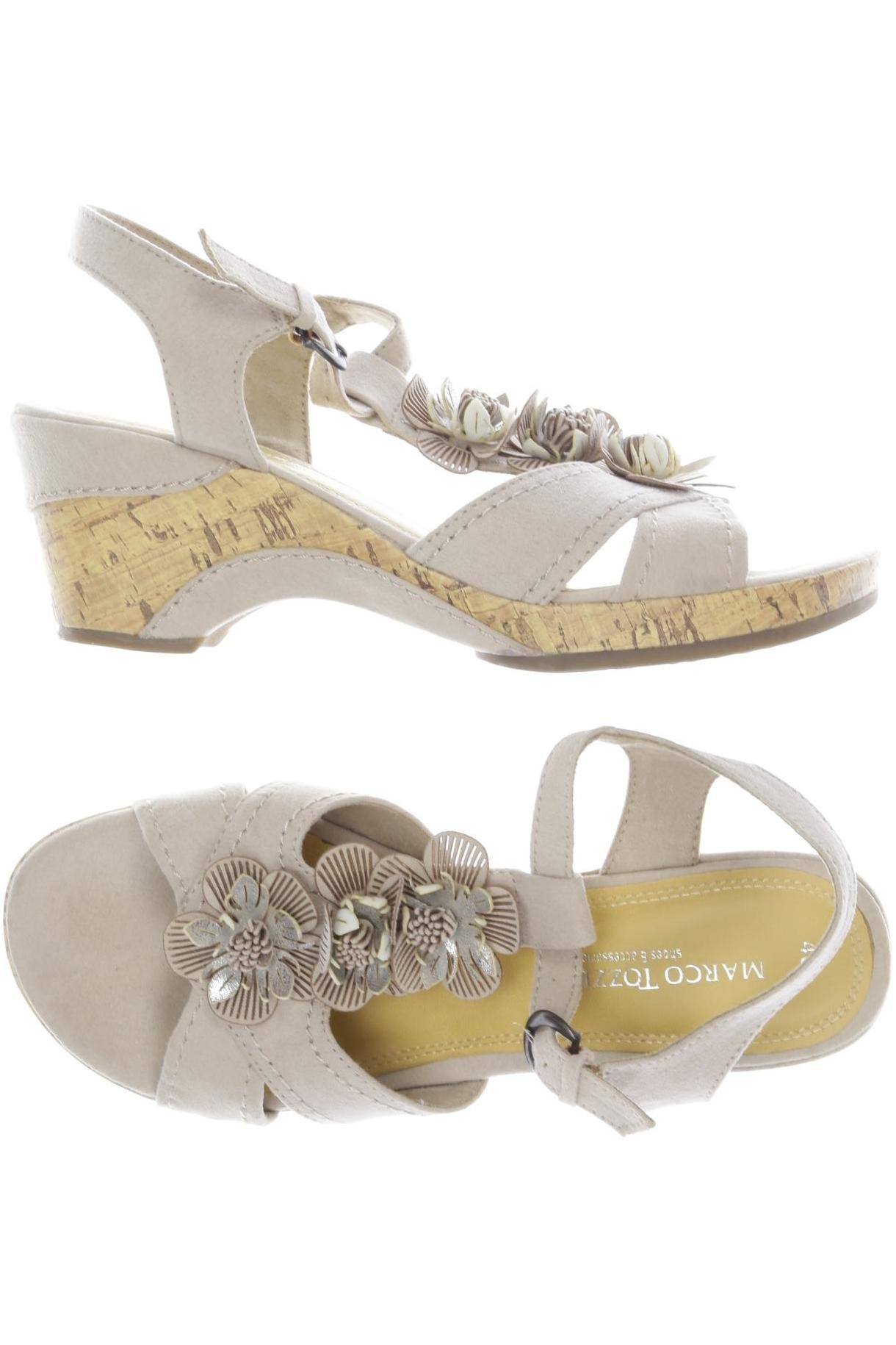 

Marco Tozzi Damen Sandale, beige, Gr. 40