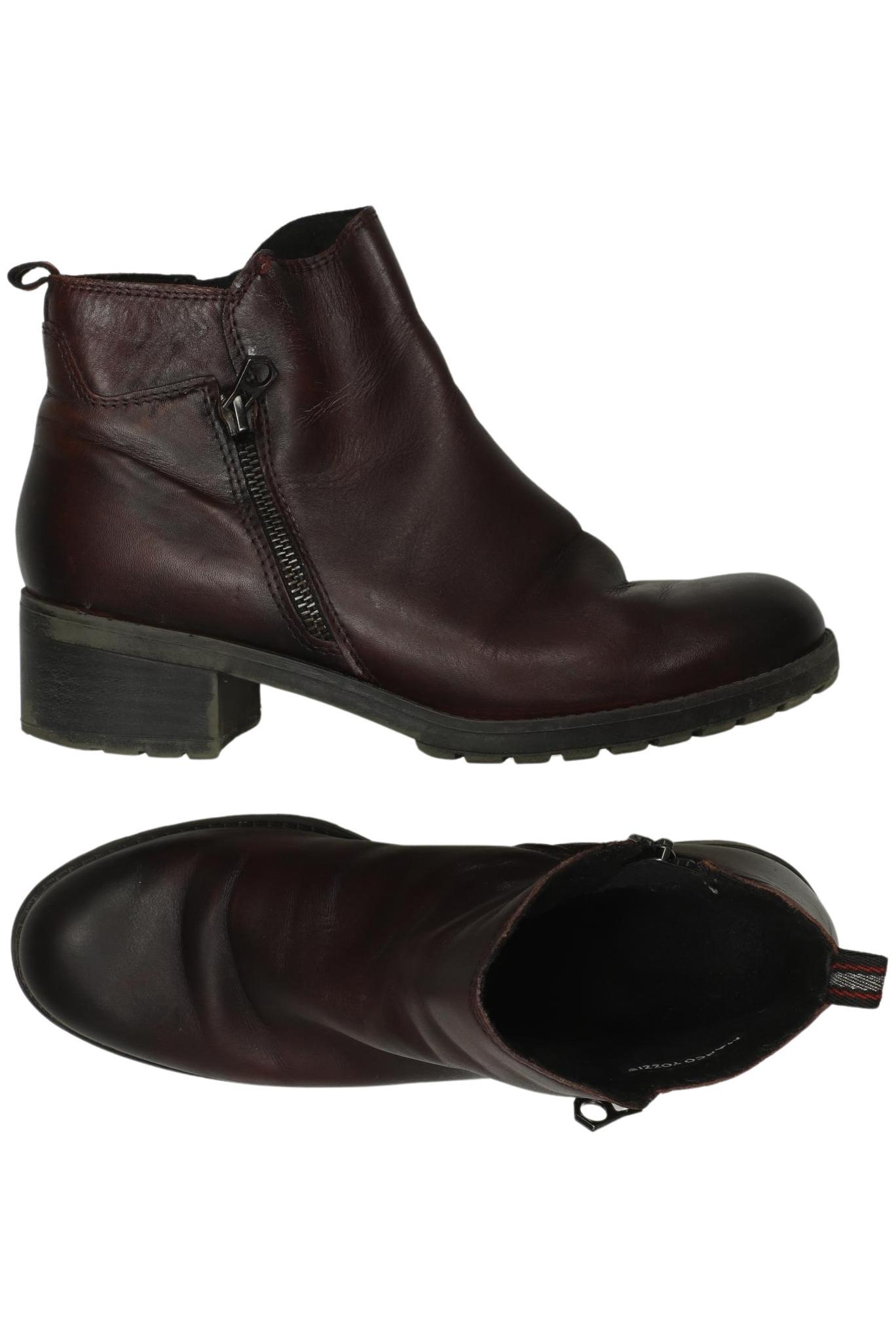 

Marco Tozzi Damen Stiefelette, bordeaux, Gr. 39