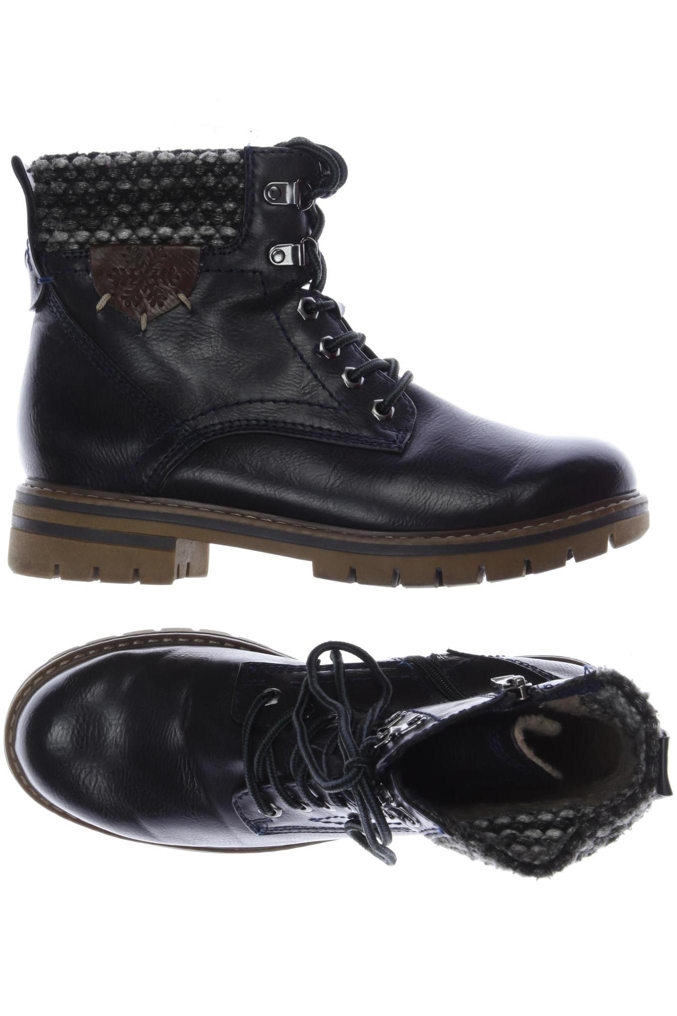 

Marco Tozzi Damen Stiefelette, marineblau, Gr. 39
