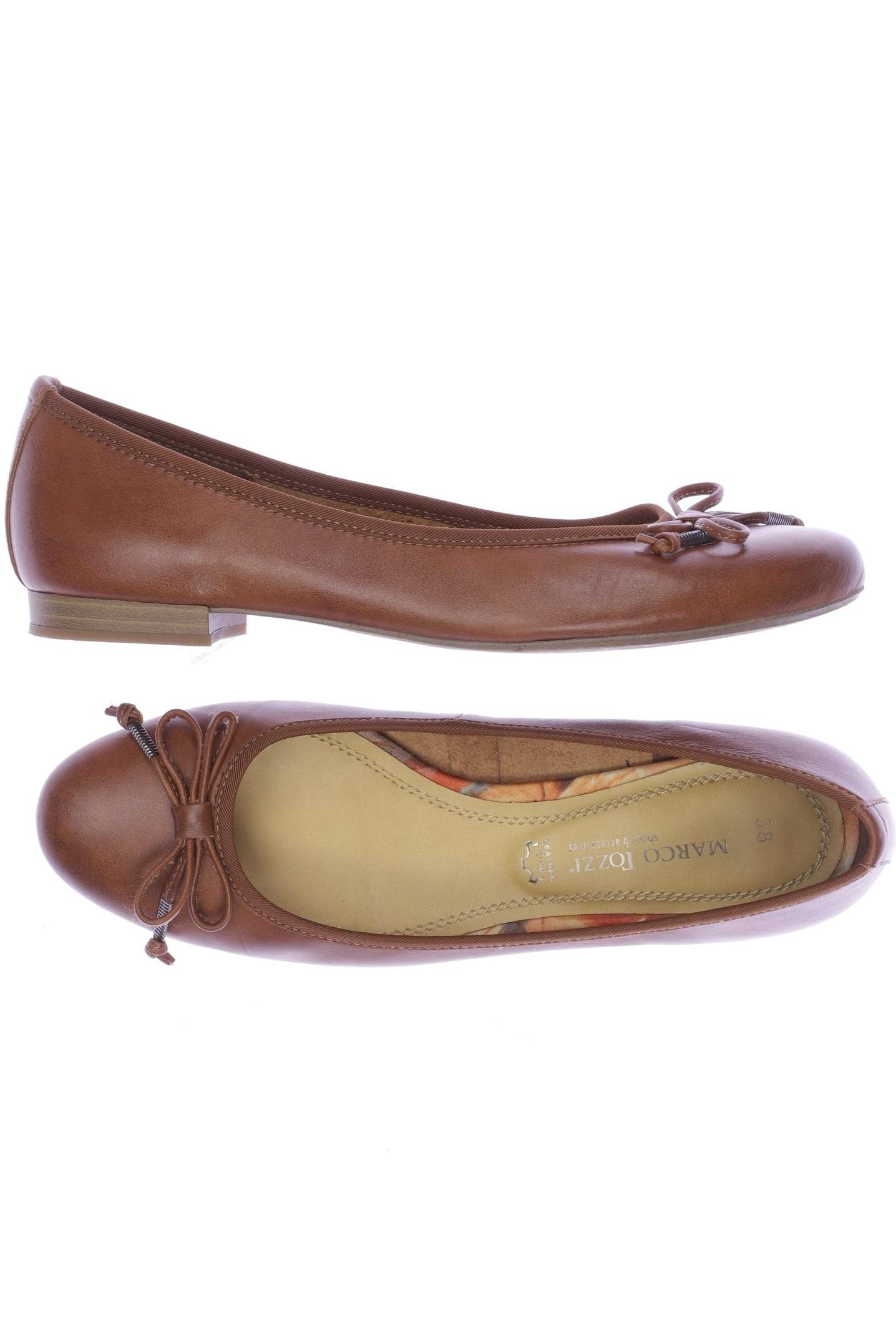 

Marco Tozzi Damen Ballerinas, braun, Gr. 38