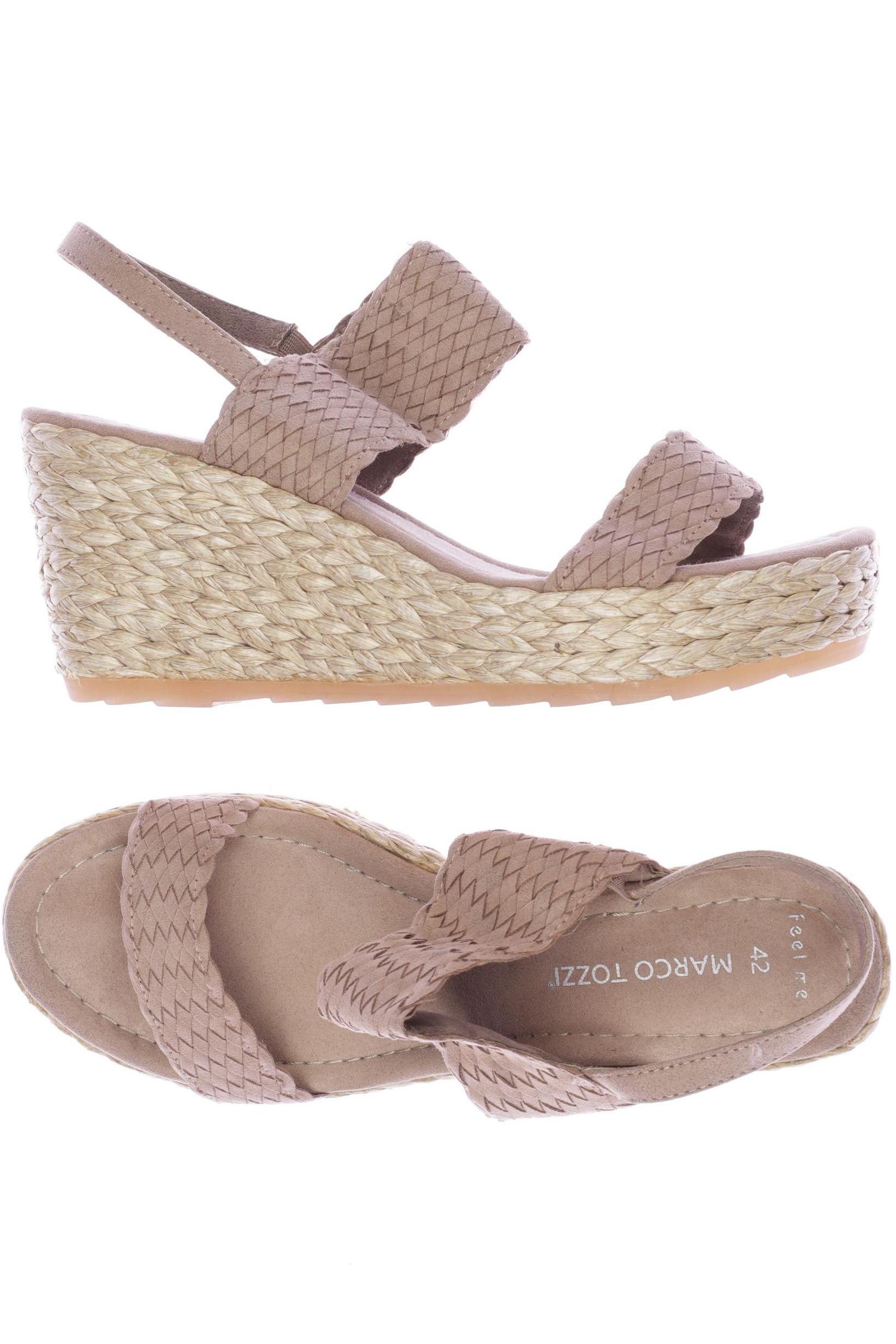 

Marco Tozzi Damen Sandale, beige, Gr. 42