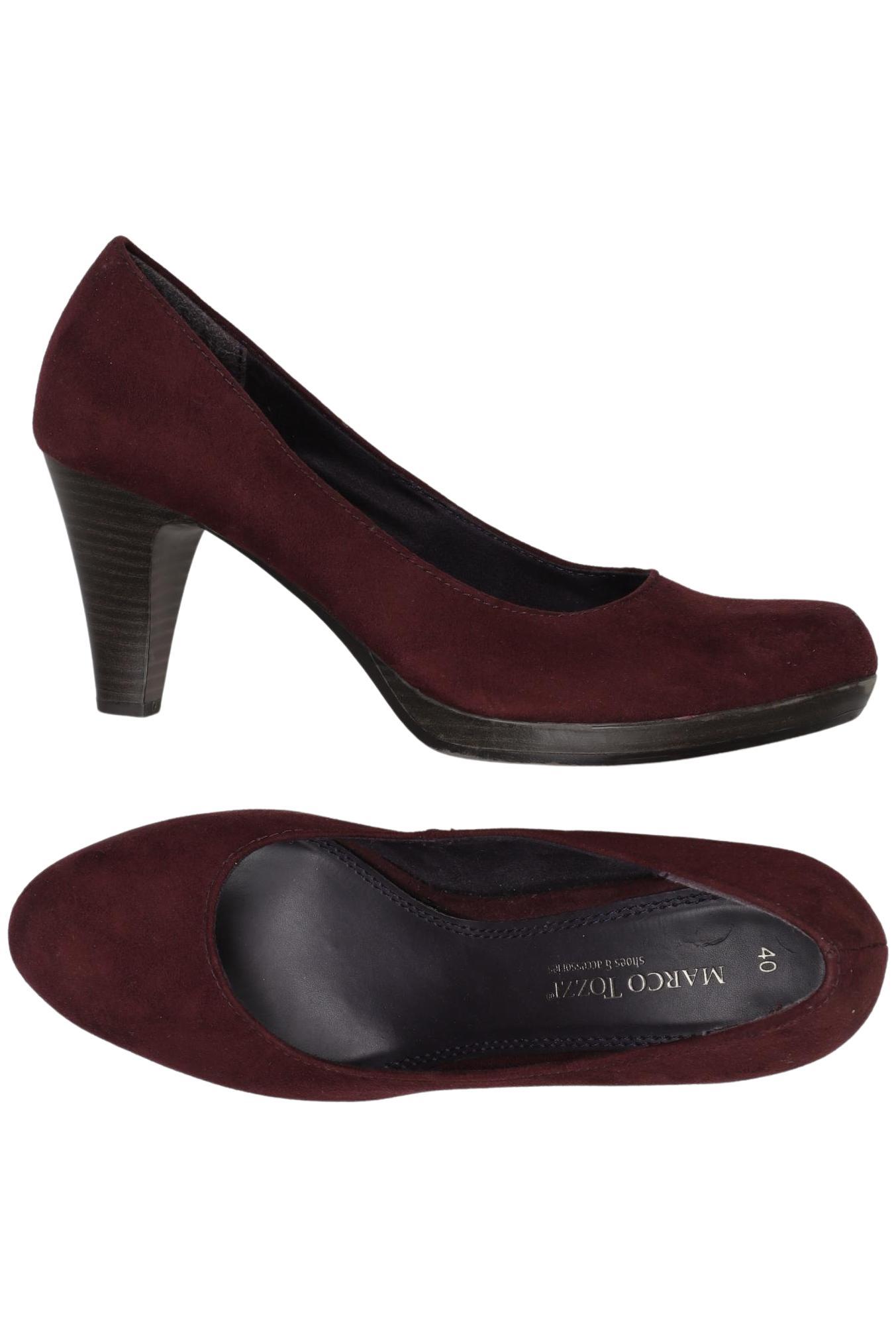 

Marco Tozzi Damen Pumps, bordeaux, Gr. 40