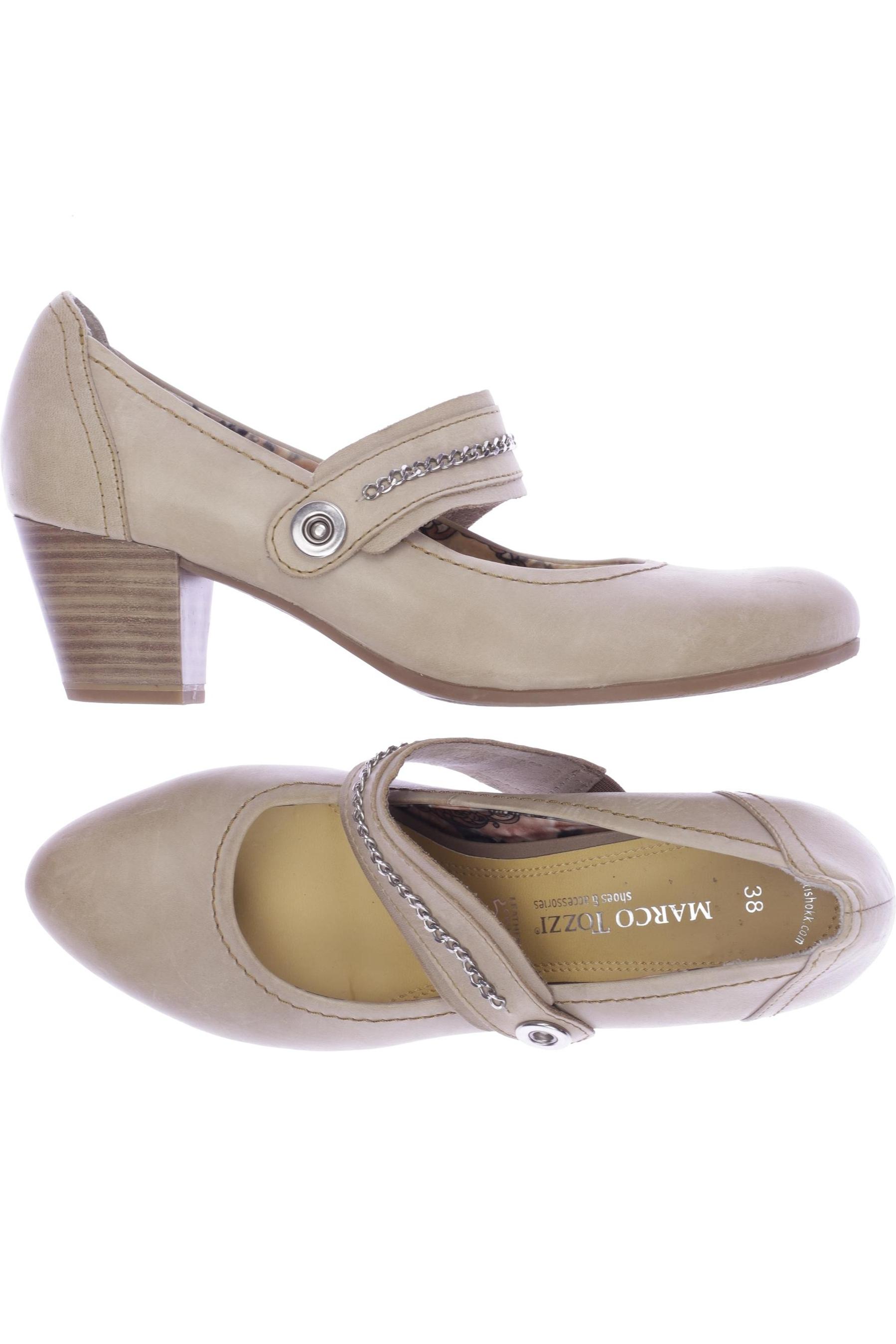 

Marco Tozzi Damen Pumps, beige, Gr. 38