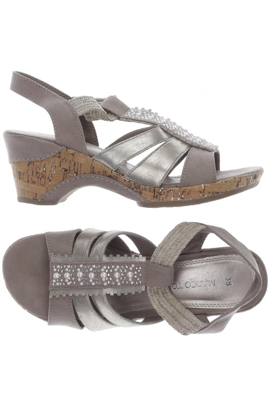 

Marco Tozzi Damen Sandale, beige