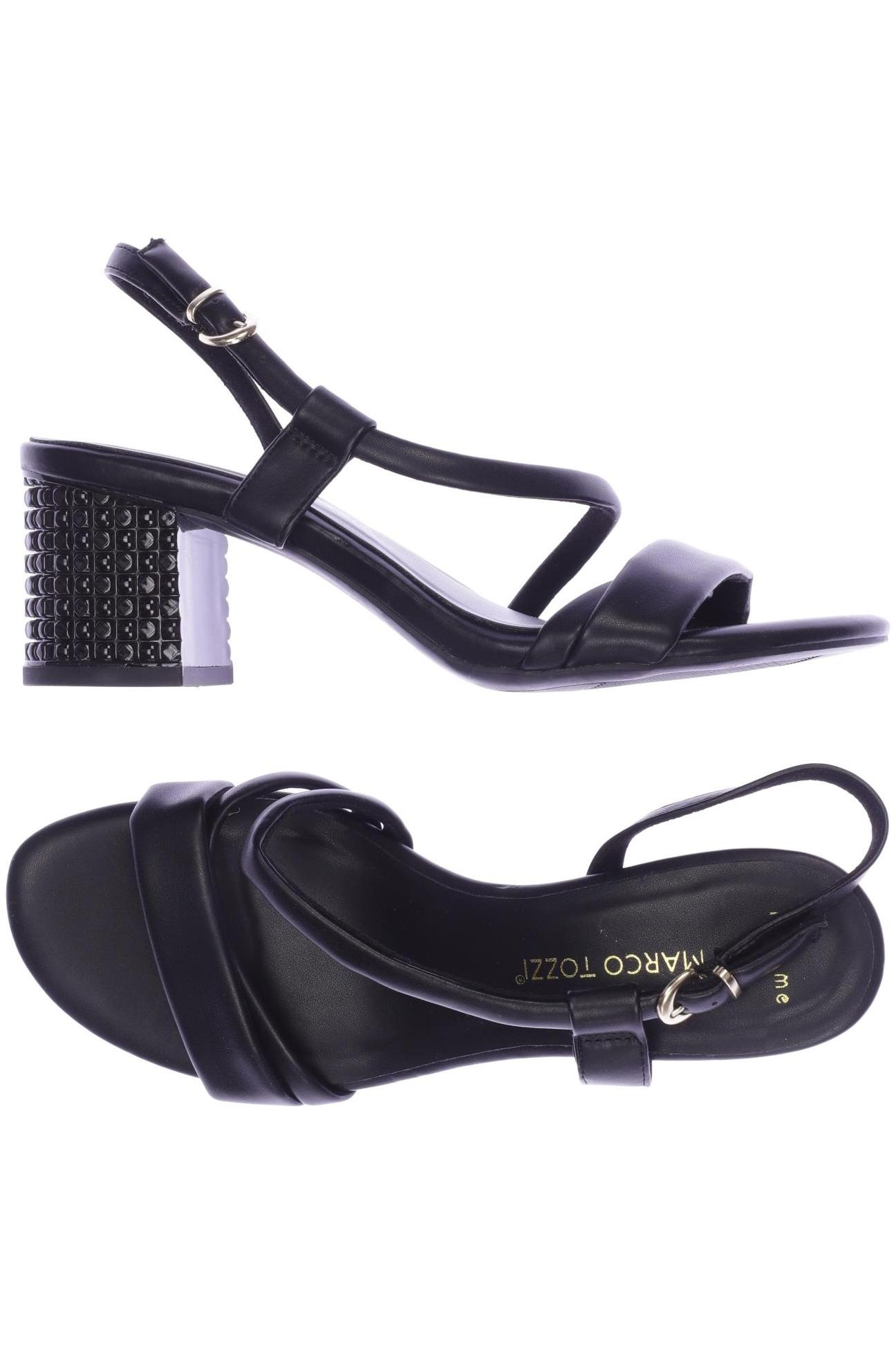 

Marco Tozzi Damen Sandale, schwarz, Gr. 40
