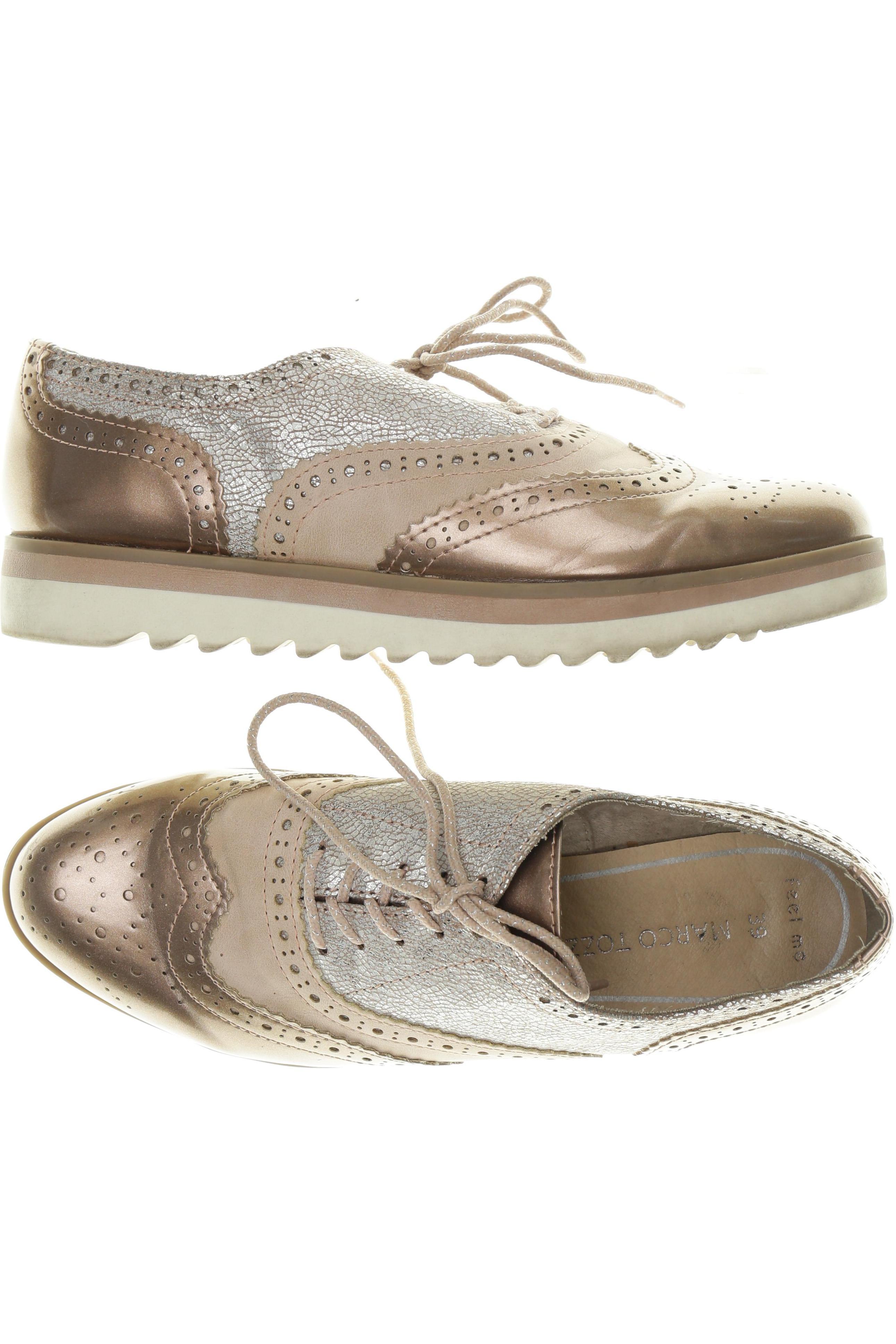 

Marco Tozzi Damen Halbschuh, beige, Gr. 39